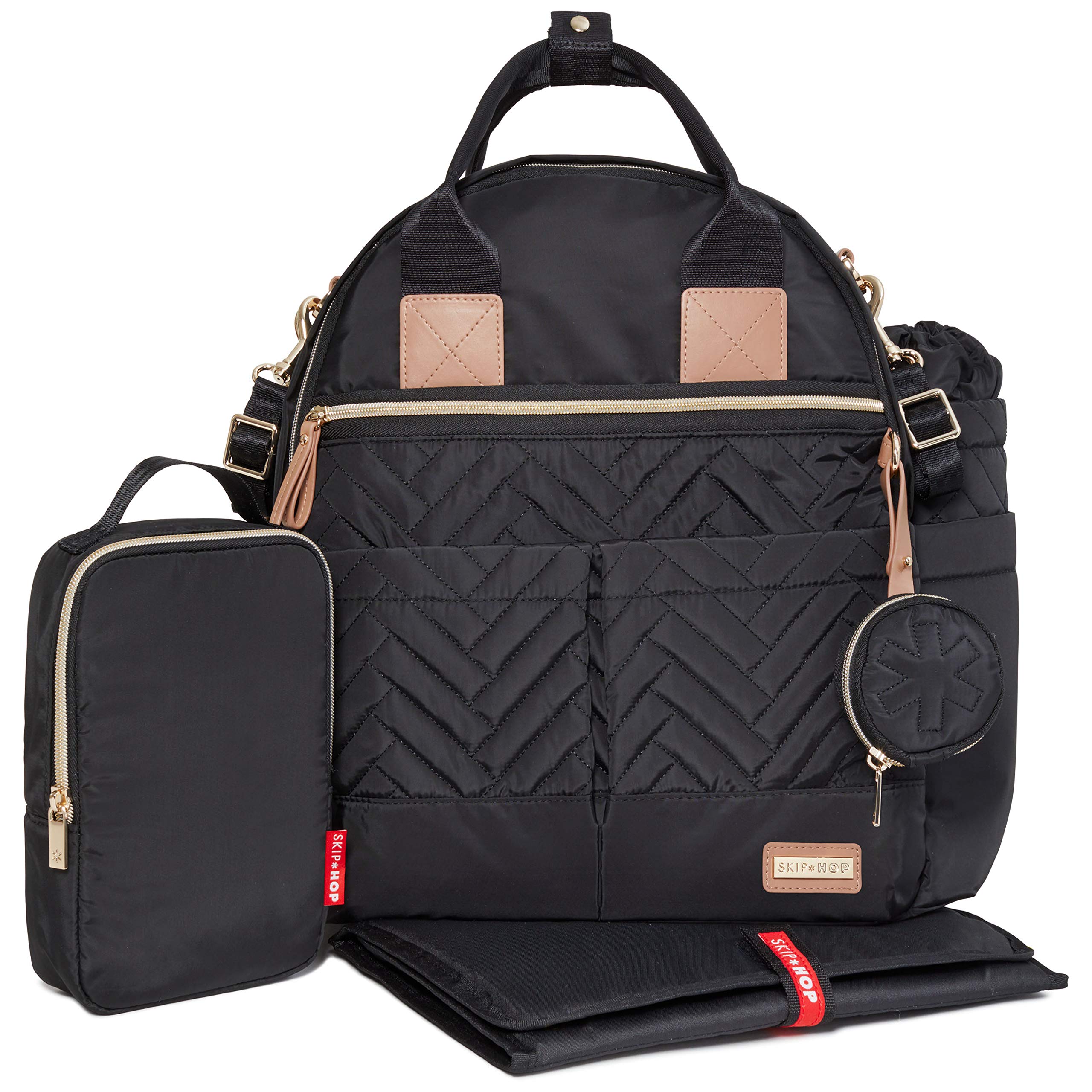 Skip Hop Diaper Bag Backpack - Stylish & Functional Baby Essentials Organizer for Moms & Dads - Perfect for Travel, Daycare & On-the-Go Parenting