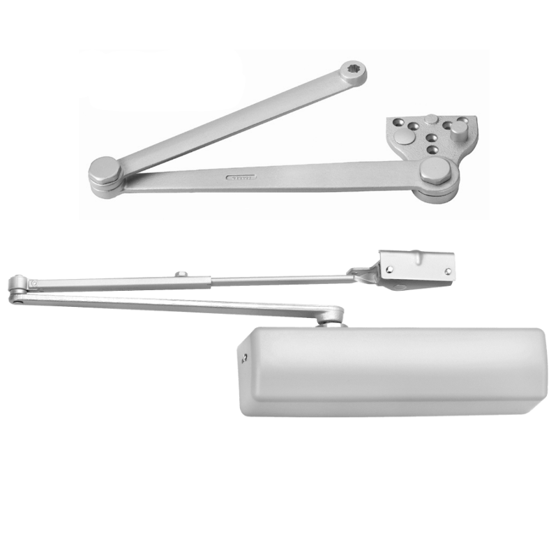 Corbin Russwin DC6210 A4 M71 M54 Heavy Duty Surface Mount Door Closer with Delayed Action & Backstop Arm - Ideal for Commercial Buildings, Schools, and Hospitals