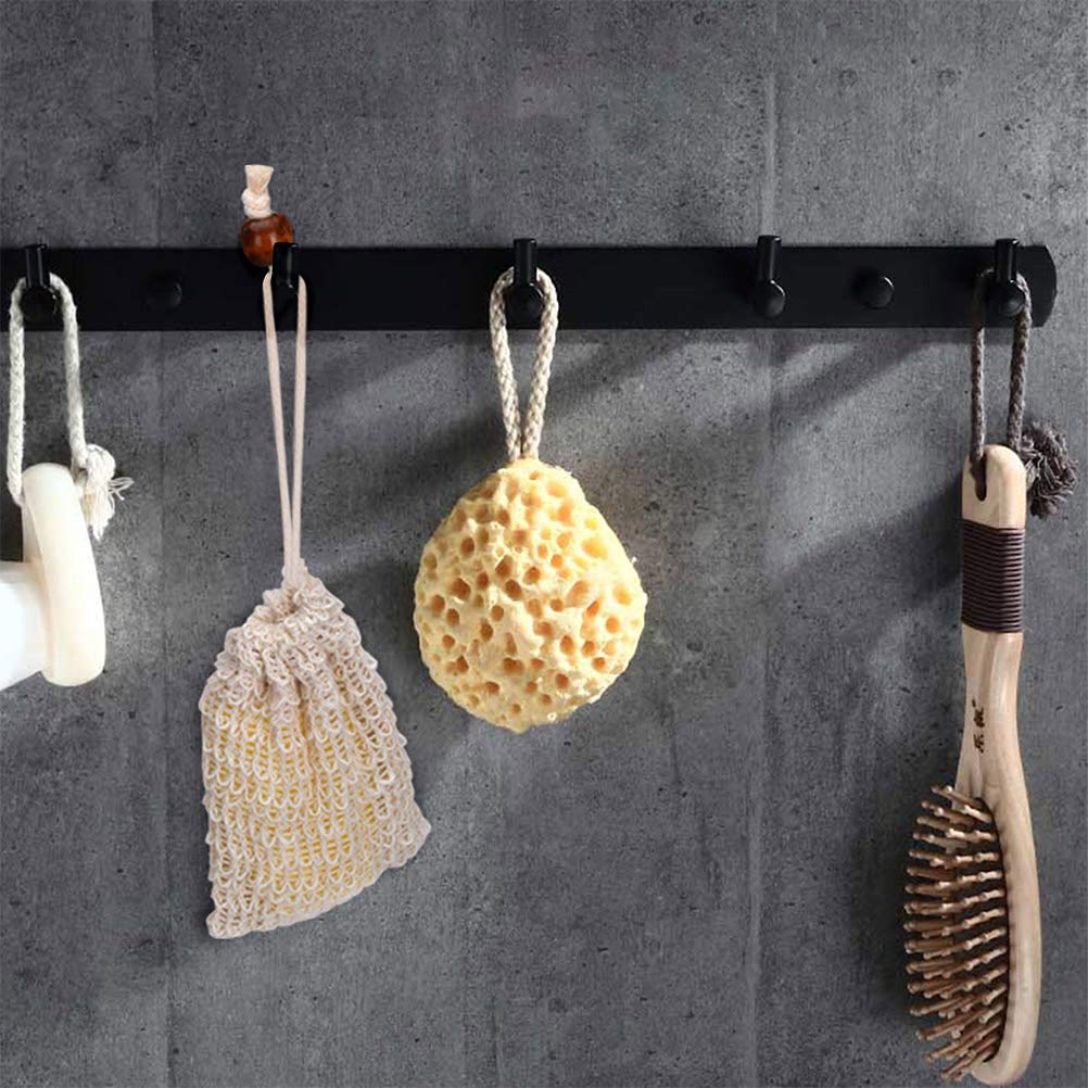 BUYGOO 30 Pack Natural Sisal Mesh Soap Saver Bags - Exfoliating Soap Holder with Drawstring for Bath, Shower & Travel | Handmade Eco-Friendly Soap Storage for Gentle Skin Cleansing