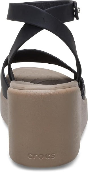 Women's Comfortable Brooklyn Ankle Strap Wedge Sandals - Stylish Summer Shoes for Casual Outings & Beach Vacations