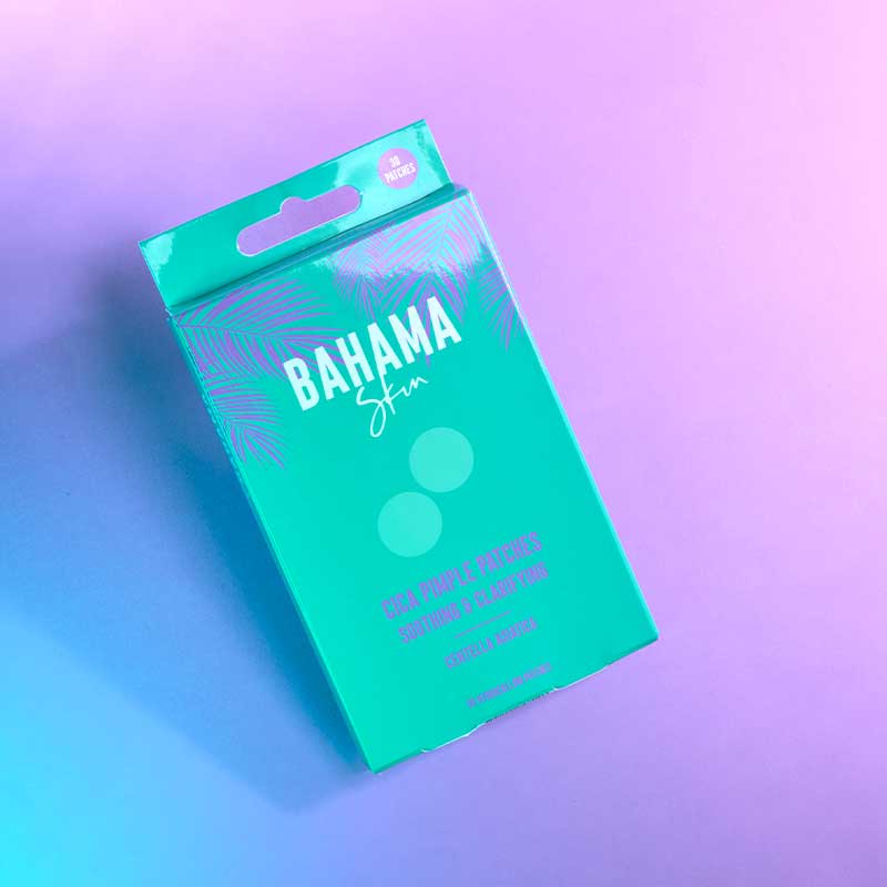 Bahama Skin Pimple Patches - Acne Spot Treatment for Face & Body - Hydrocolloid Blemish Cover - Clear Skin Care Solution for Overnight Healing - Perfect for Teens & Adults