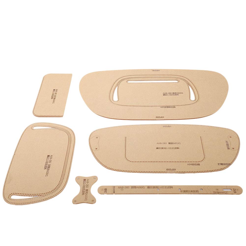 DIY Acrylic Leather Bag Template Kit - Manual Crafting Tool for Shoulder Bags, Chest Bags & Handmade Purses | Perfect for Leatherworking, Cosplay Accessories & Fashion Design Projects