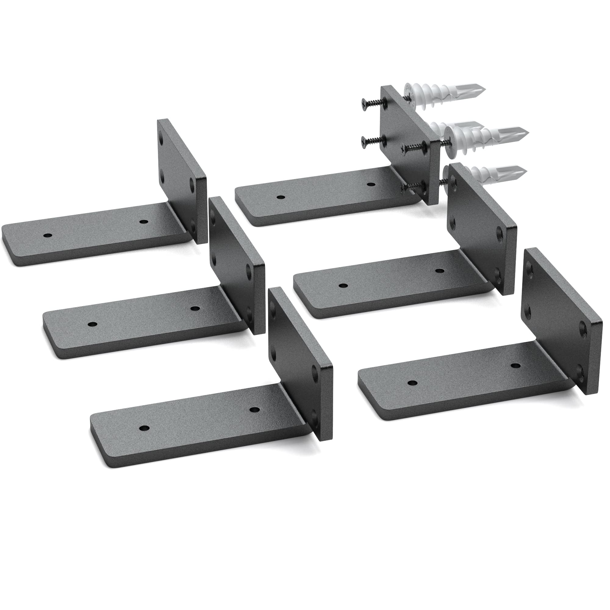 Heavy Duty Shelf Brackets 4 Inch (1/5