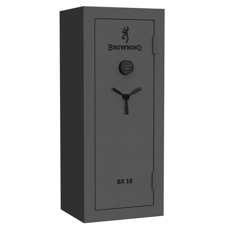 Browning BX18 BX Series Gun Safe - Fireproof & Secure Gun Storage for Home & Office - Pistol & Rifle Safe with Digital Keypad & Steel Construction