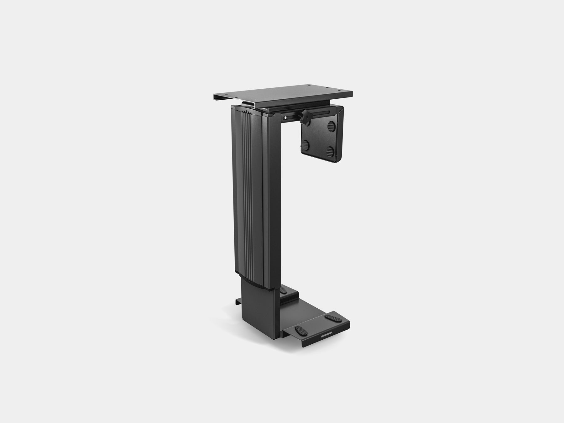 Under Desk CPU Mount Bracket - Heavy Duty Computer Case Holder for PC Tower, Saves Space & Organizes Wires - Perfect for Home Office, Gaming Setup & Workstation Use