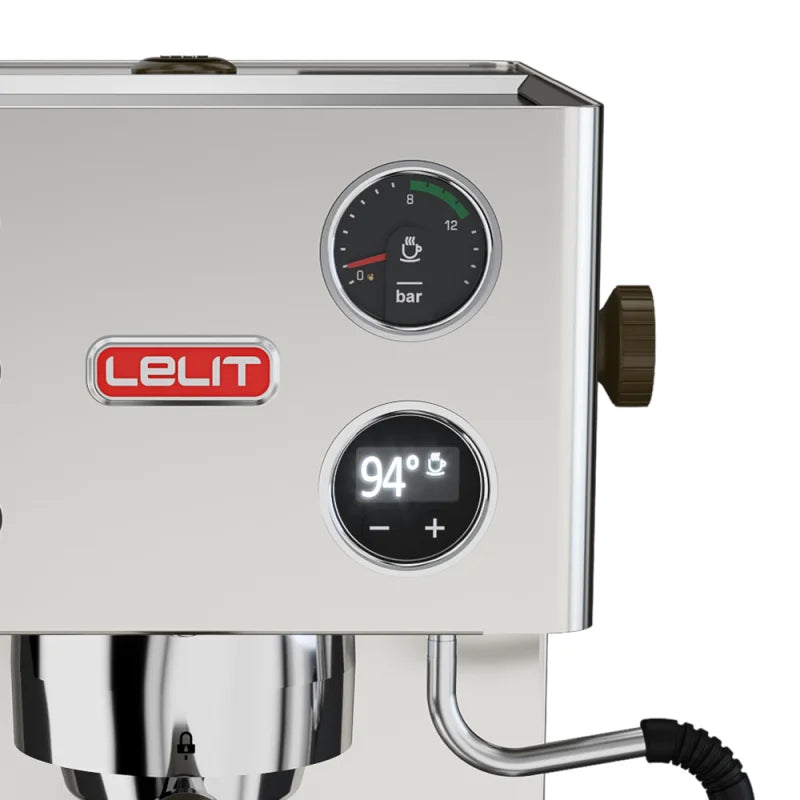 Lelit Victoria Espresso Machine - Semi-Automatic Coffee Maker with PID Temperature Control for Home Baristas | Perfect for Espresso, Latte & Cappuccino at Home or Office