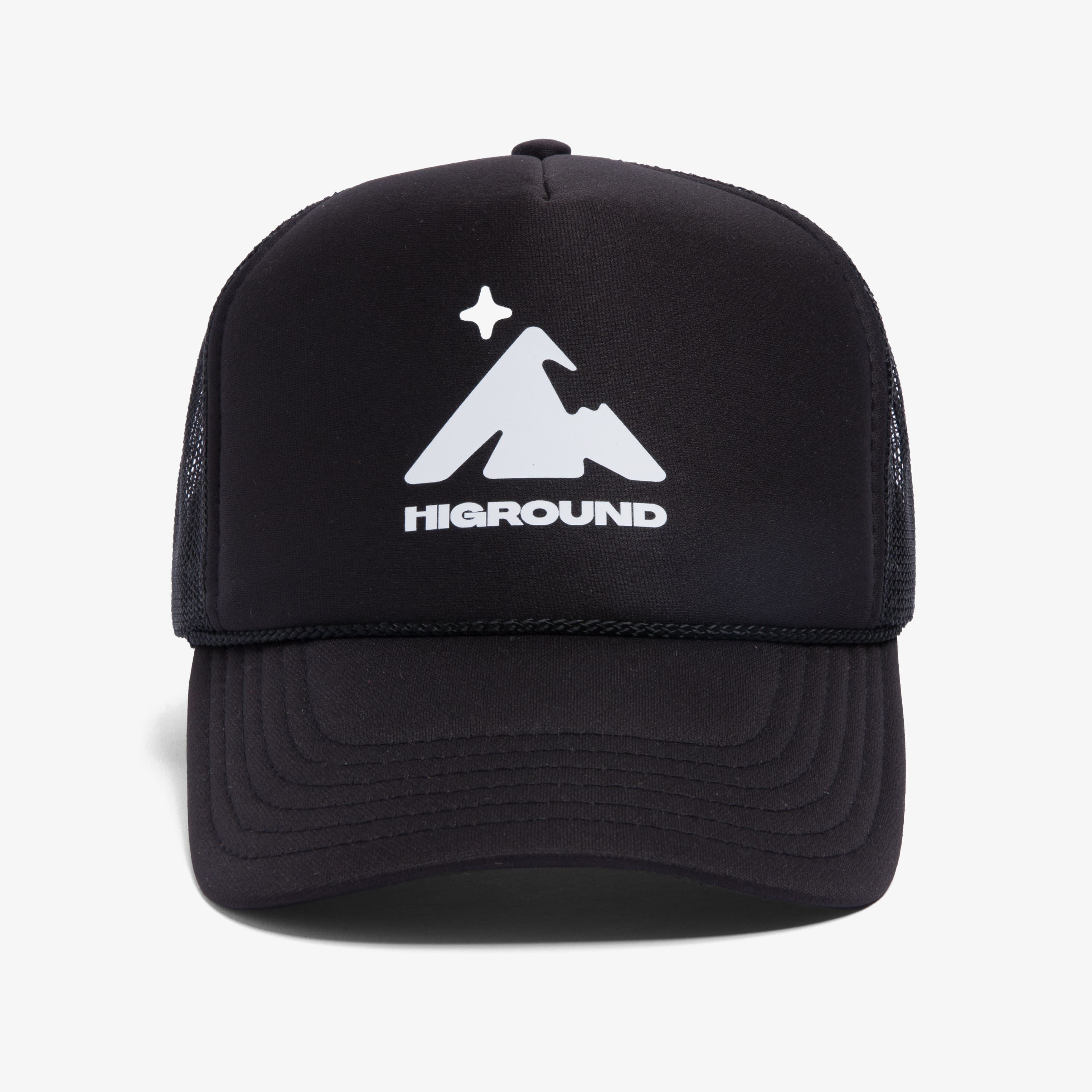 HIGROUND Summit Hat - Black | Adjustable Baseball Cap for Outdoor Hiking, Camping & Travel | Stylish & Comfortable Unisex Design