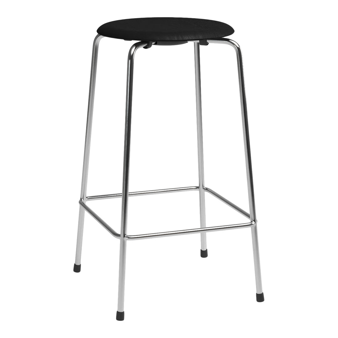 Premium High Dot Bar Stool with 4 Legs - Modern Kitchen & Bar Counter Stool for Home, Restaurant, and Cafe Use