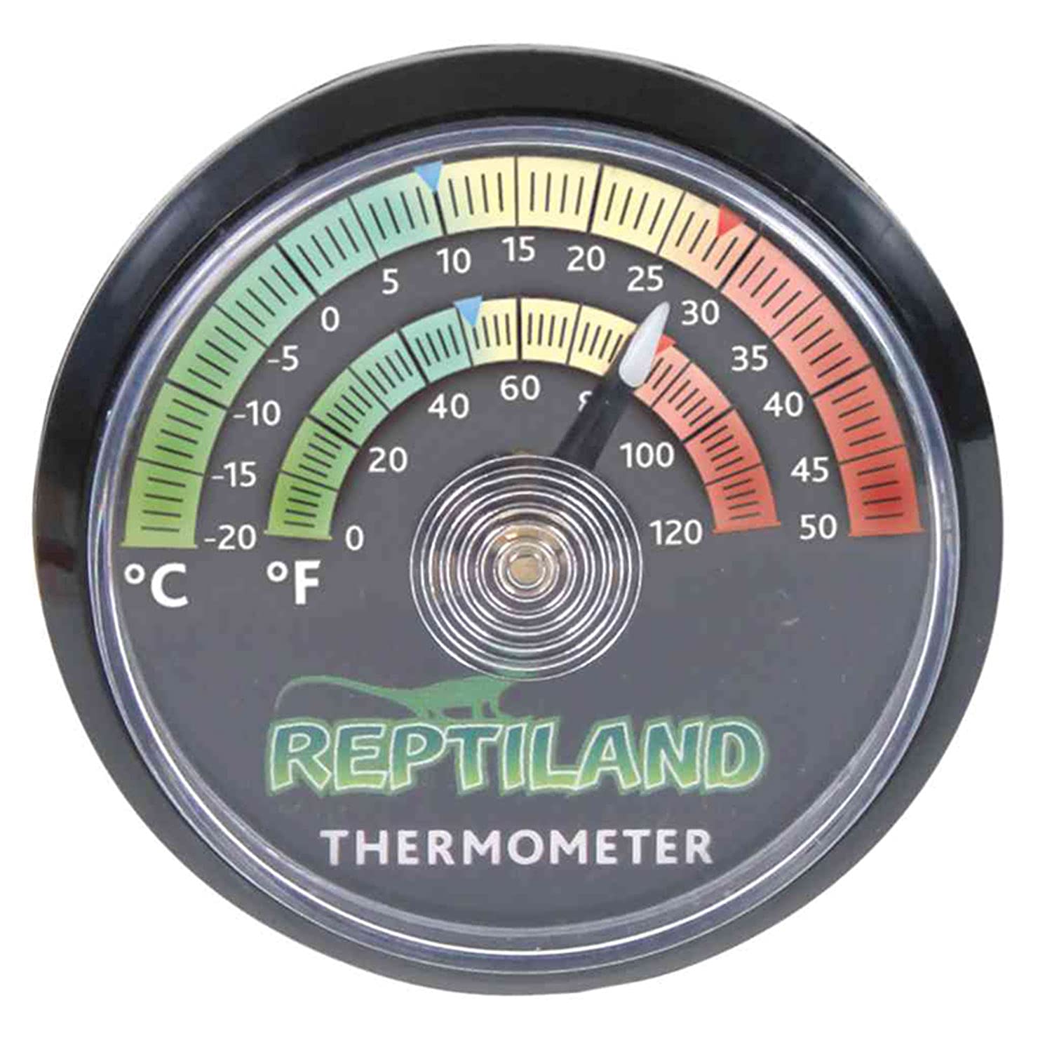 Trixie Analog Thermometer - Accurate Terrarium Temperature Monitor for Reptiles, Amphibians & Small Pets | Ideal for Reptile Tanks, Vivariums & Pet Habitats