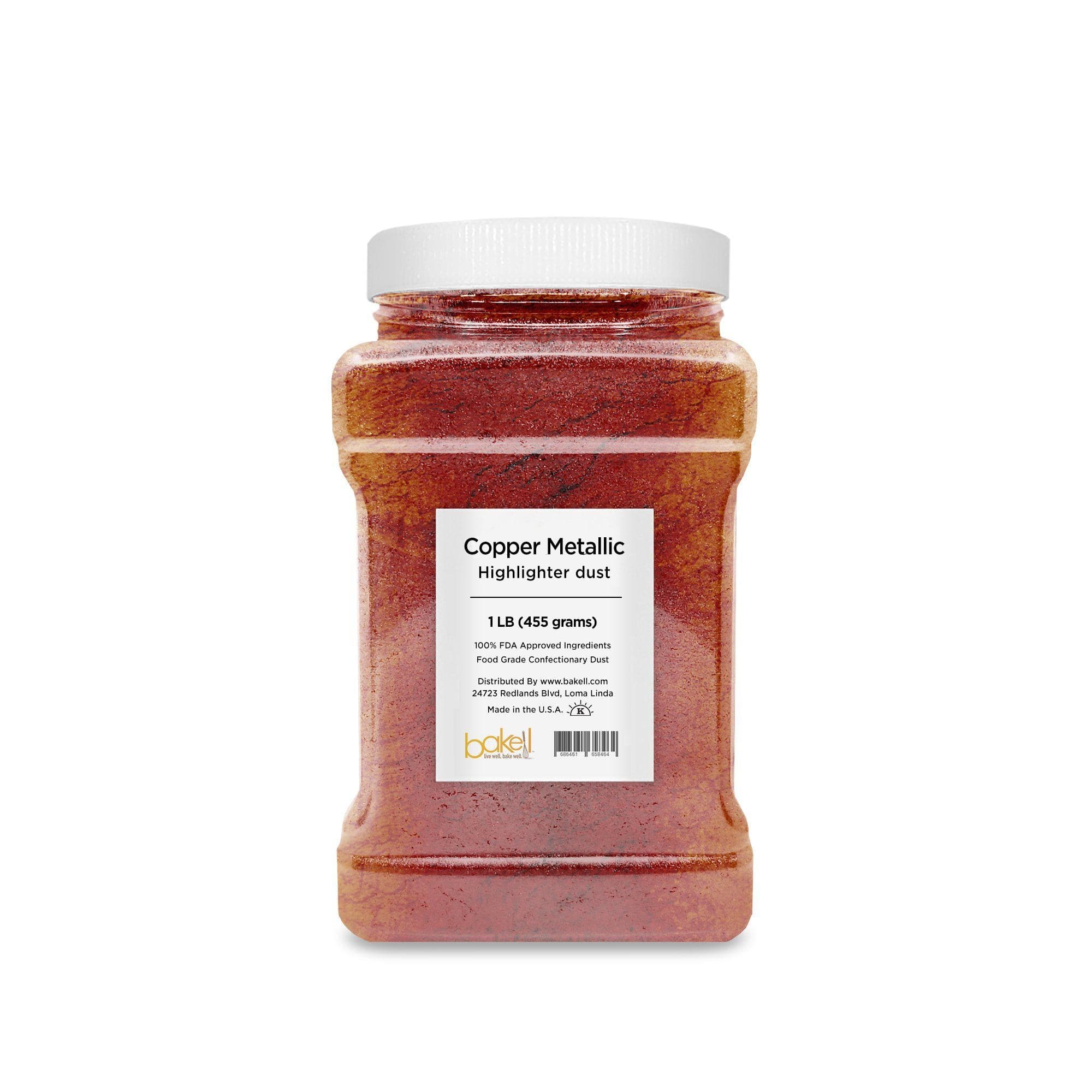 Premium Copper Highlighter Dust - Bulk Size for Professional Makeup & Special Effects - Perfect for Cosplay, Halloween, and Theatrical Makeup