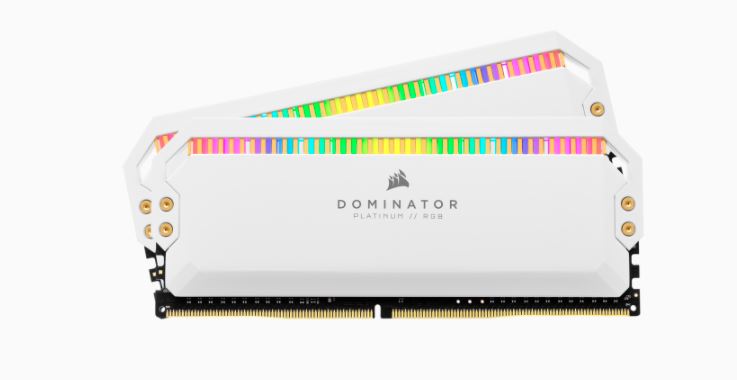 CORSAIR DOMINATOR PLATINUM RGB 16GB (2x8GB) DDR4 3600MHz C18 Desktop Memory Kit - High-Performance Gaming RAM for PC Builds & Content Creation