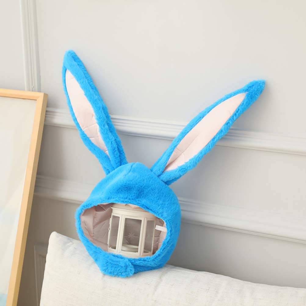 Funny Easter Bunny Hat with Rabbit Ears Headband - Novelty Carnival Party Costume Accessory for Adults & Cosplay (Yellow) - Perfect for Easter Celebrations, Halloween Costumes, Themed Parties & Funny Photo Props