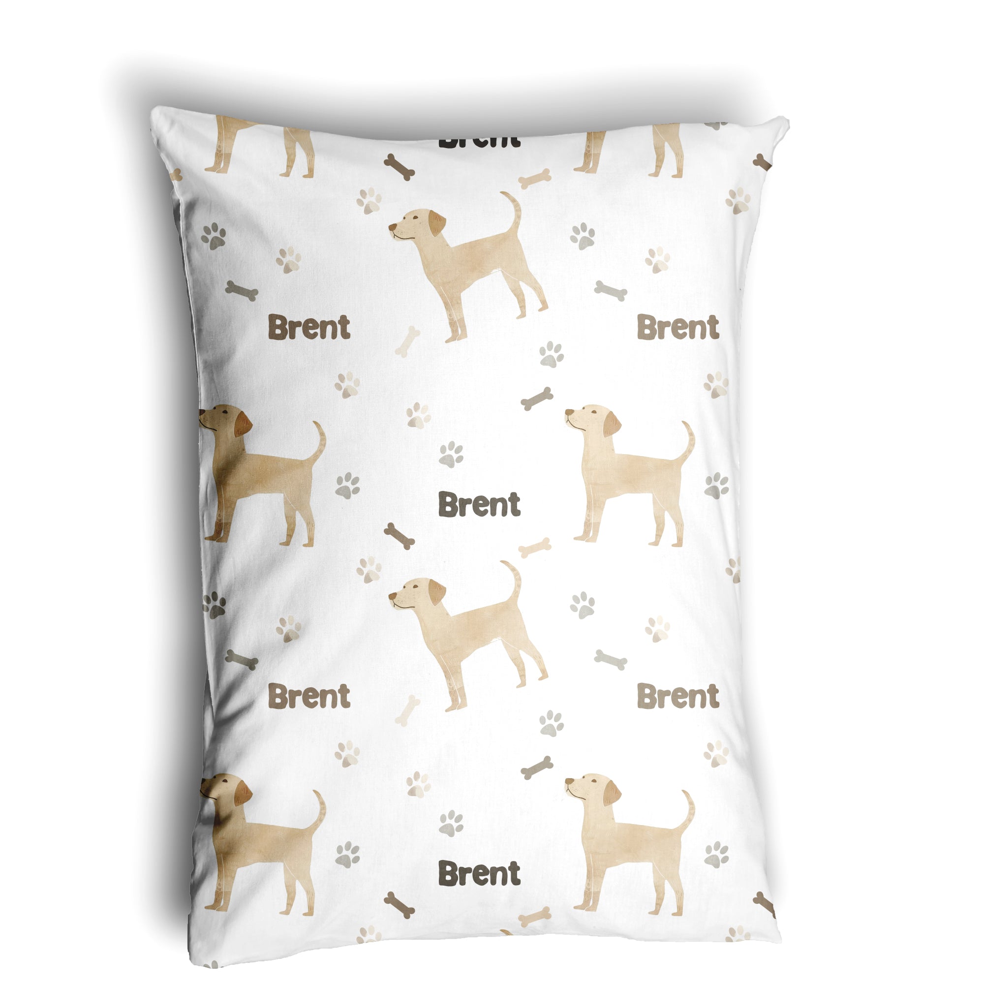 Custom Dog Pillow - Personalized Pet Pillow with Name - Perfect for Pet Lovers & Home Decor