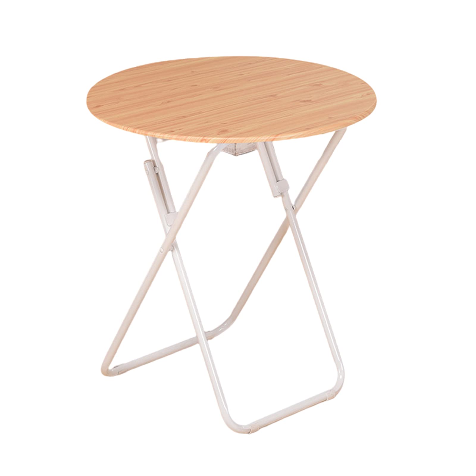 SHAOO Round Folding Dining Table - Portable Outdoor Patio Side Table with Quick Setup | Durable & Space-Saving Design for Home, Backyard, Terrace, Camping & Picnics
