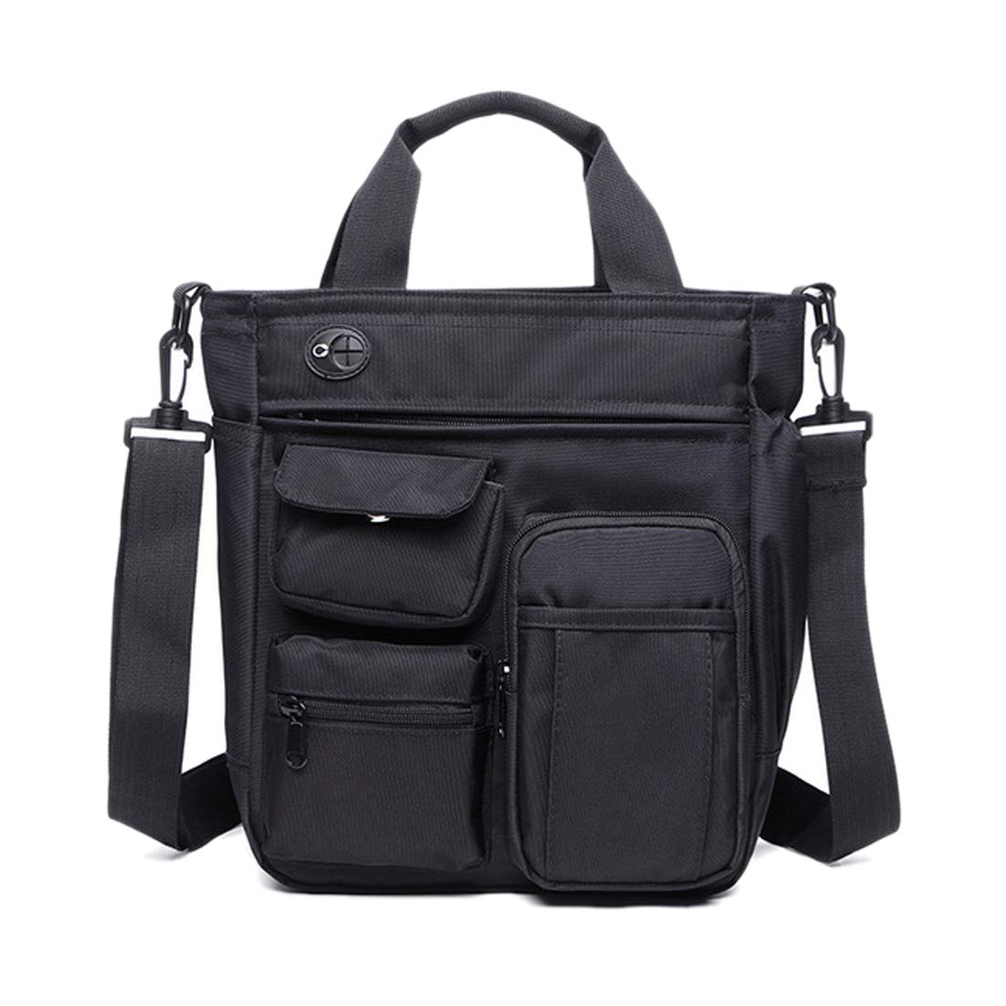 **Men's Convertible Nylon Messenger Bag - Stylish Tote & Shoulder Bag for Travel, Work & Casual Use**    **使用场景:** Perfect for business trips, daily commuting, weekend outings, and outdoor adventures.