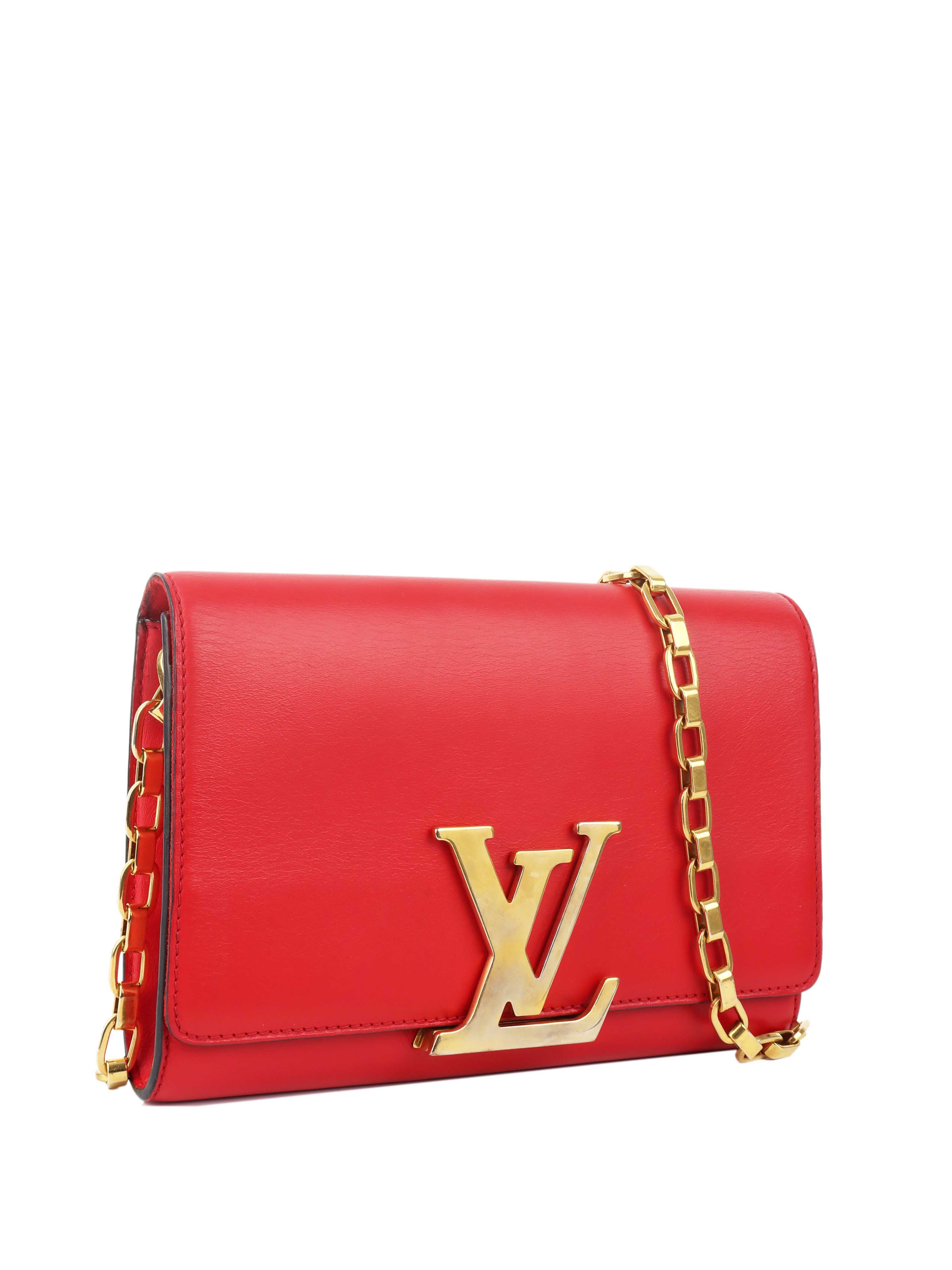 Louis Vuitton Louise Shoulder Bag for Women | Genuine Leather Crossbody Purse | Fashionable Handbag for Daily Use, Work & Travel
