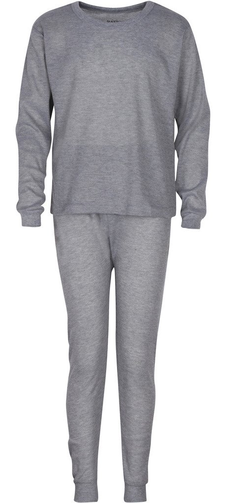 Premium Boys Thermal Underwear Set - Waffle Knit Long Johns for Winter - Warm & Moisture-Wicking Base Layer - Ideal for Snow Sports & Cold Weather Activities