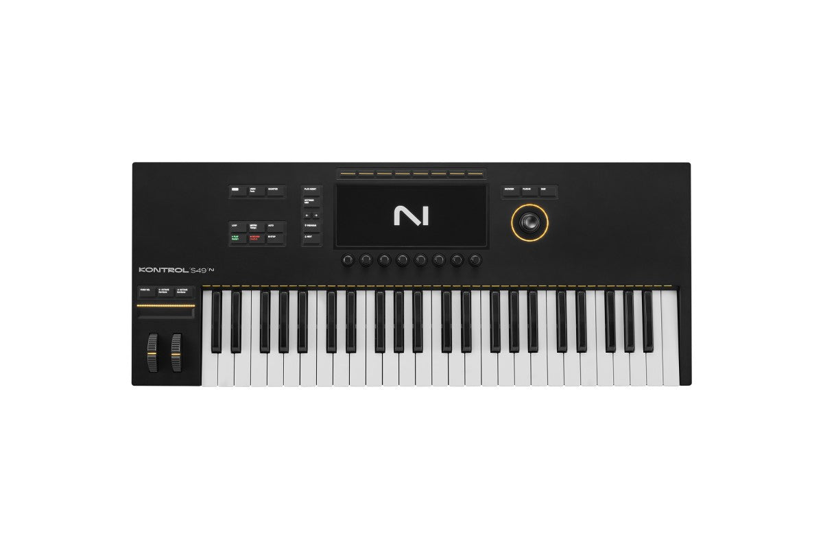 Native Instruments Komplete Kontrol S49 Mk3 MIDI Keyboard Controller – Premium 49-Key Music Production for Home Studio & Live Performance