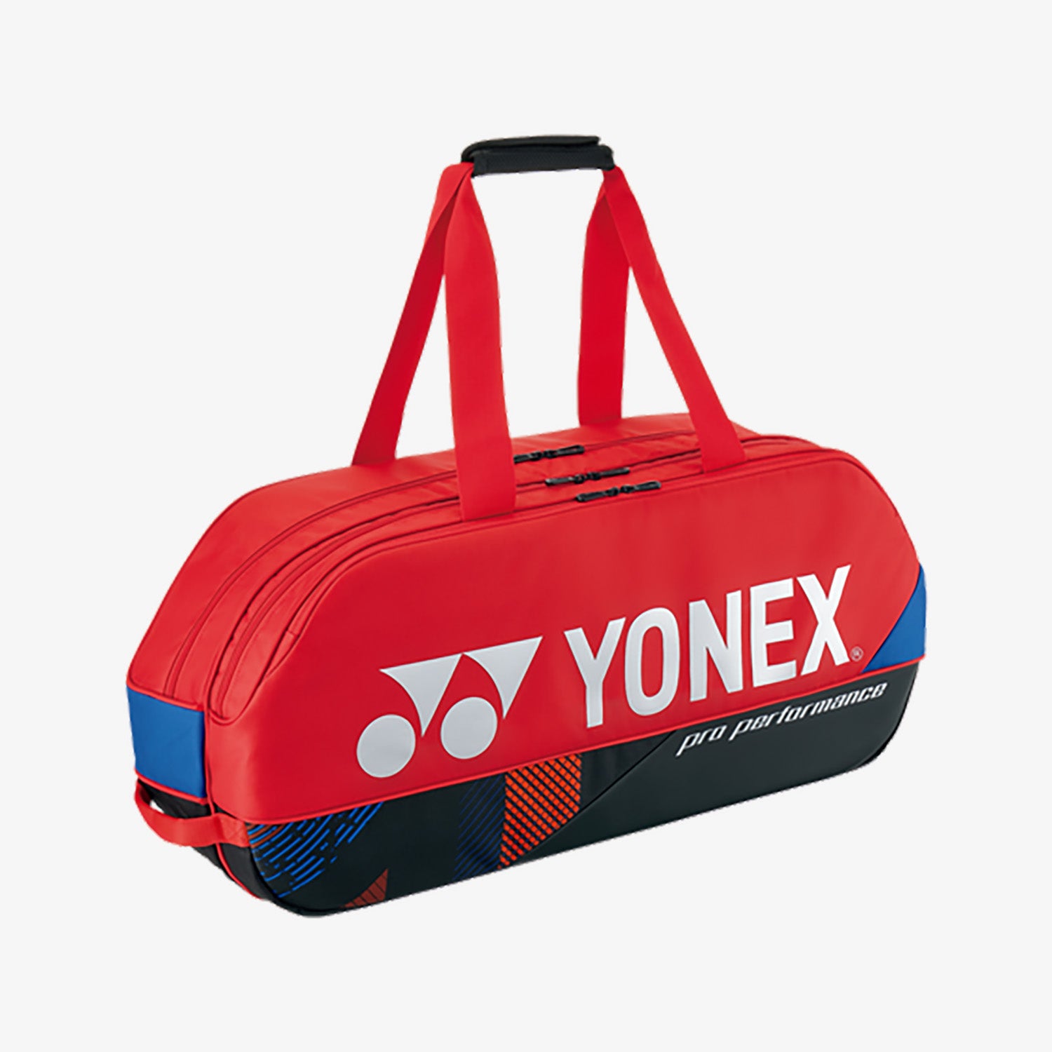 Yonex BAG92431WSC Scarlet Pro Tournament Badminton & Tennis Racket Bag - 6 Pack for Players & Coaches - Perfect for Tournaments, Training & Travel
