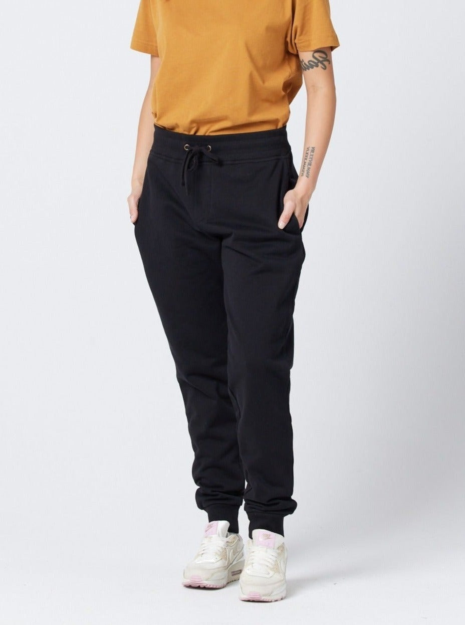 Comfortable Unisex Black Sweatpants for Men & Women - Perfect for Lounge Wear, Gym, and Casual Outfits