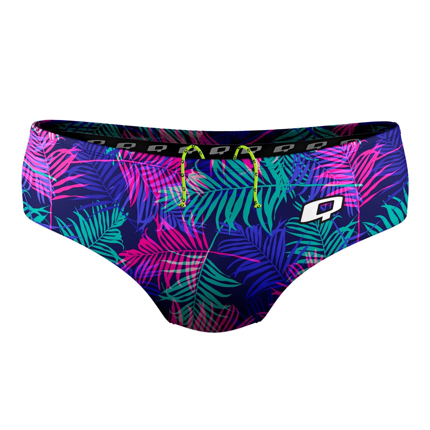 Vintage 1984 Spring Break Classic Brief Swimsuit - Retro Swimwear for Beach Vacation & Pool Party