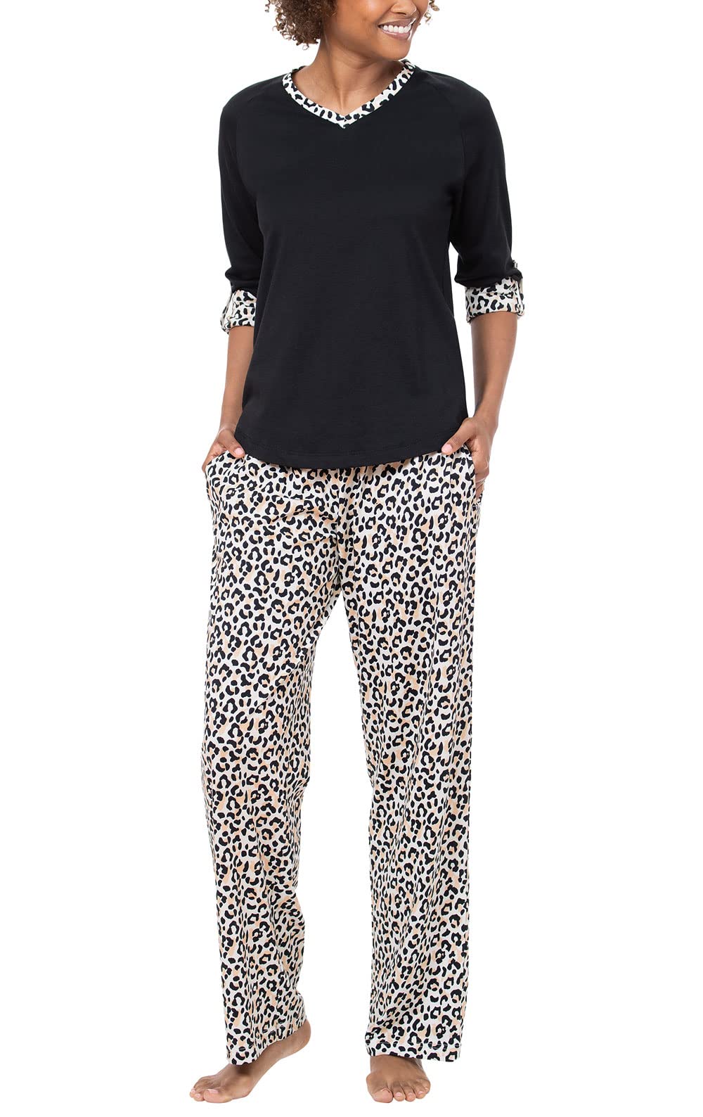Cozy & Cute Women's Pajama Set - Soft Sleepwear for Women & Ladies | Perfect for Relaxing at Home, Gift Giving & Holiday Comfort