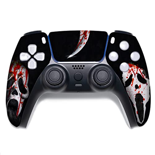 Premium Custom Wireless Controller for PS5 - Compatible with Playstation 5 Console | USA-Made with Permanent HYDRO-DIP Printing (Not Just a Skin) | Perfect for Competitive Gaming & Long Play Sessions