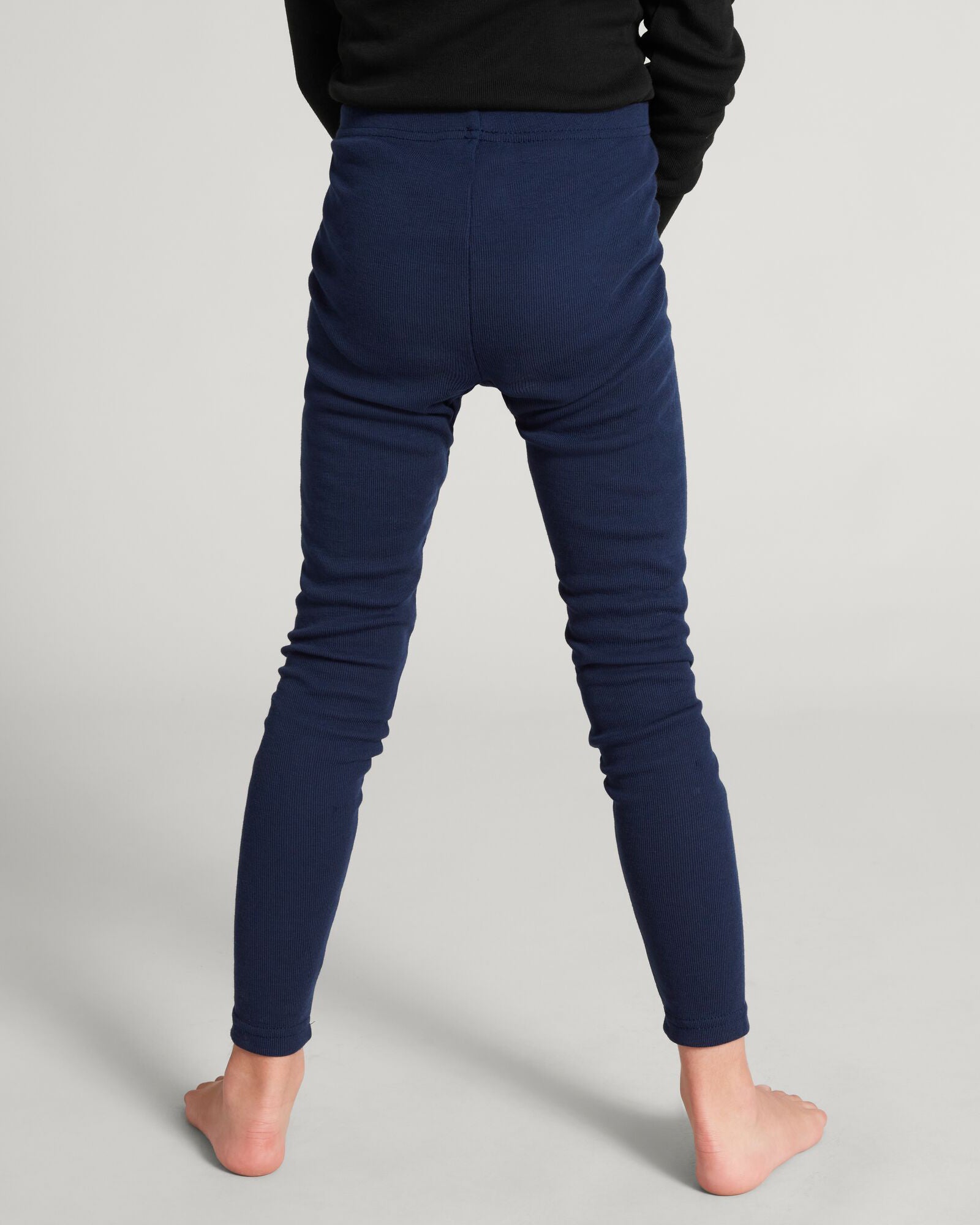 KMDCore Kids' Long John Pants - Navy Blue Thermal Underwear for Cold Weather - Perfect for Winter Outdoor Activities & Layering