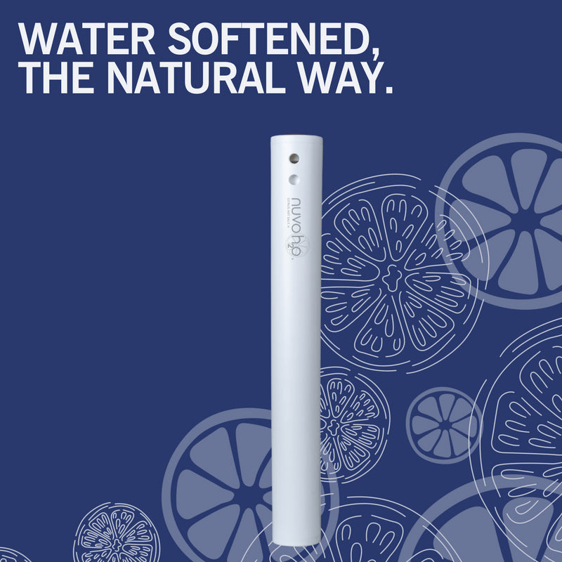 NuvoH2O Home Water Softener Replacement Cartridge - Salt-Free Water Softening System for Hard Water Treatment - Perfect for Whole House Water Filtration & Shower Use