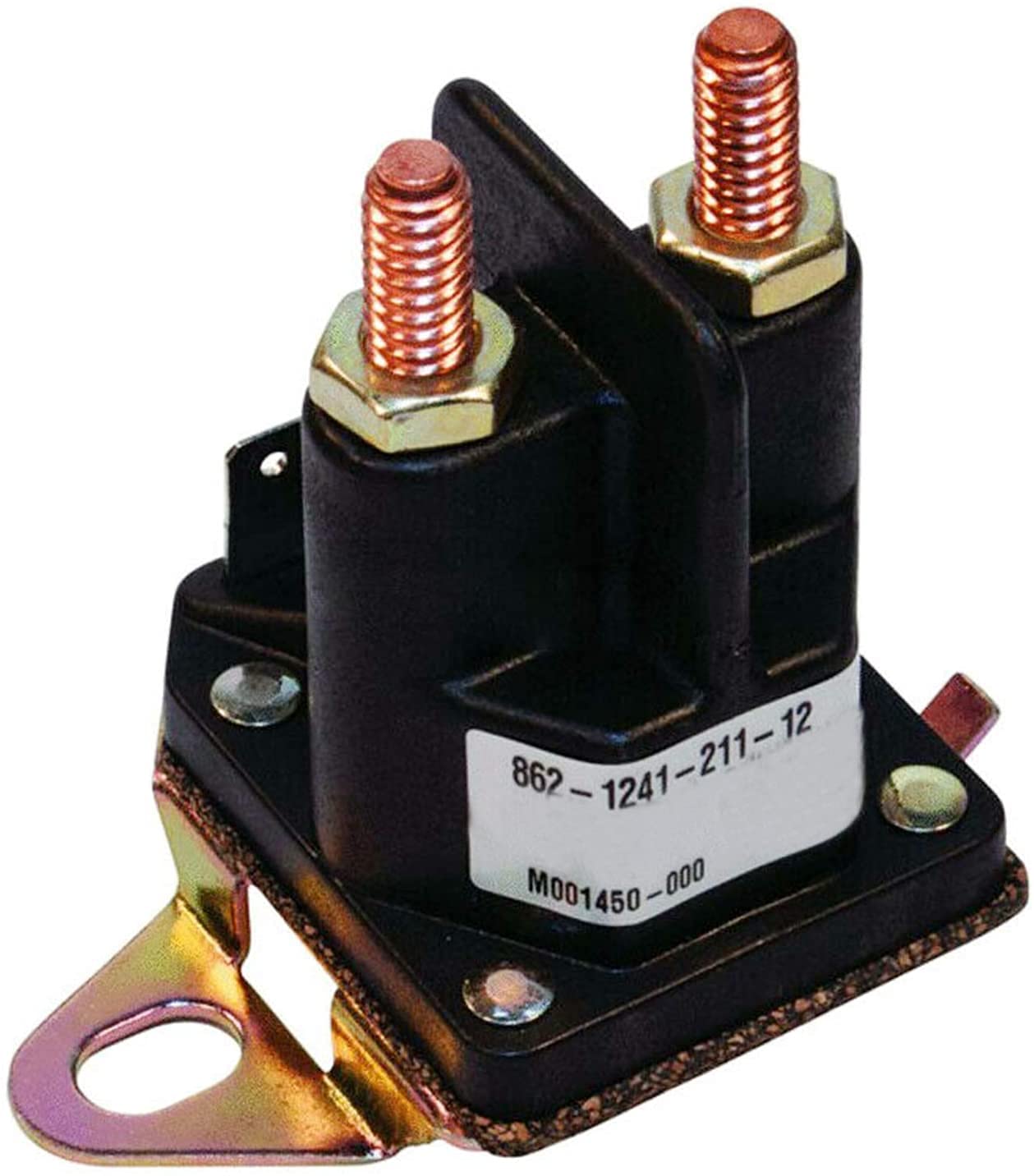 12V Starter Solenoid Replacement for Trombetta 862-1241-211-12 - Compatible with AYP, Craftsman, Husqvarna 532192507 - Lawn Mower, Tractor & Outdoor Power Equipment Parts