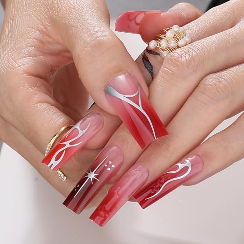 Ombre Red 04