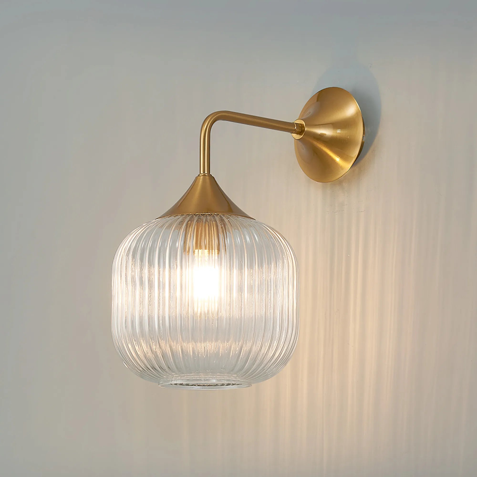 Benalla Wall Light with E27 Socket - Modern Indoor/Outdoor Wall Sconce for Bedroom, Living Room, Porch & Patio Lighting