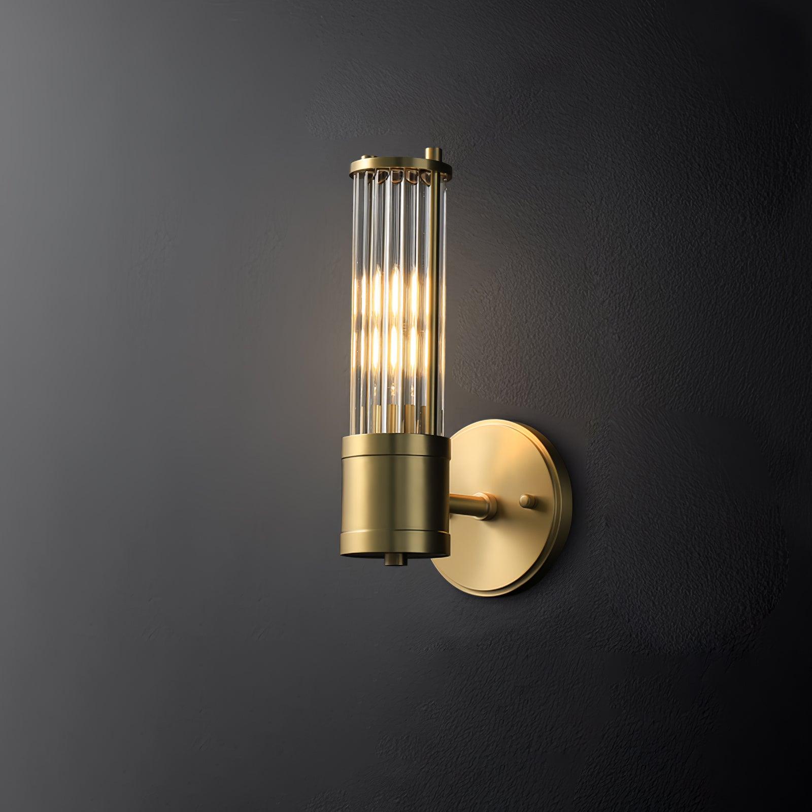 Celeste Cylinder Wall Light - Modern LED Sconce for Bedroom, Living Room & Hallway - Dimmable Indoor Lighting Fixture with Warm White Light