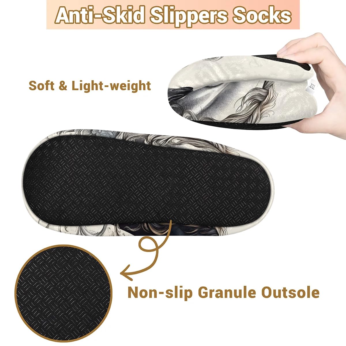 Comfortable Closed Back Slippers for Women & Men - Warm Fuzzy House Shoes for Indoor & Outdoor Use - Perfect for Winter, Lounging at Home, and Quick Outdoor Errands
