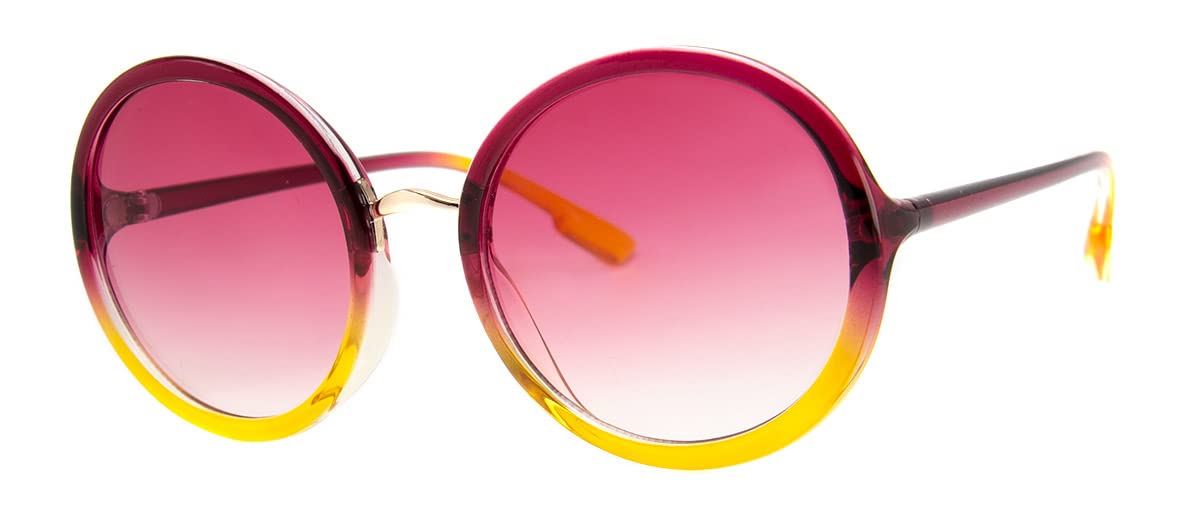 A.J. Morgan Round Polarized Sunglasses for Men & Women - UV Protection Classic Retro Style - Perfect for Driving, Beach, and Outdoor Activities