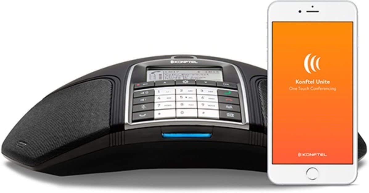 Konftel 300IPx SIP Conference Phone with HD Audio - Ideal for Office Meetings & Remote Collaboration (Model 910101084) | Perfect for Business Conference Rooms & Home Offices