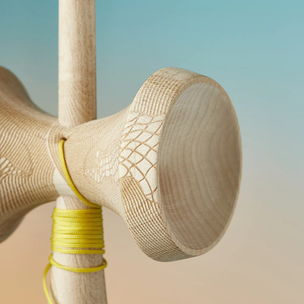 Krom Zoggy n' Moggy Kendama - Premium Japanese Skill Toy for All Ages | Perfect for Stress Relief, Hand-Eye Coordination & Fun Indoor/Outdoor Play