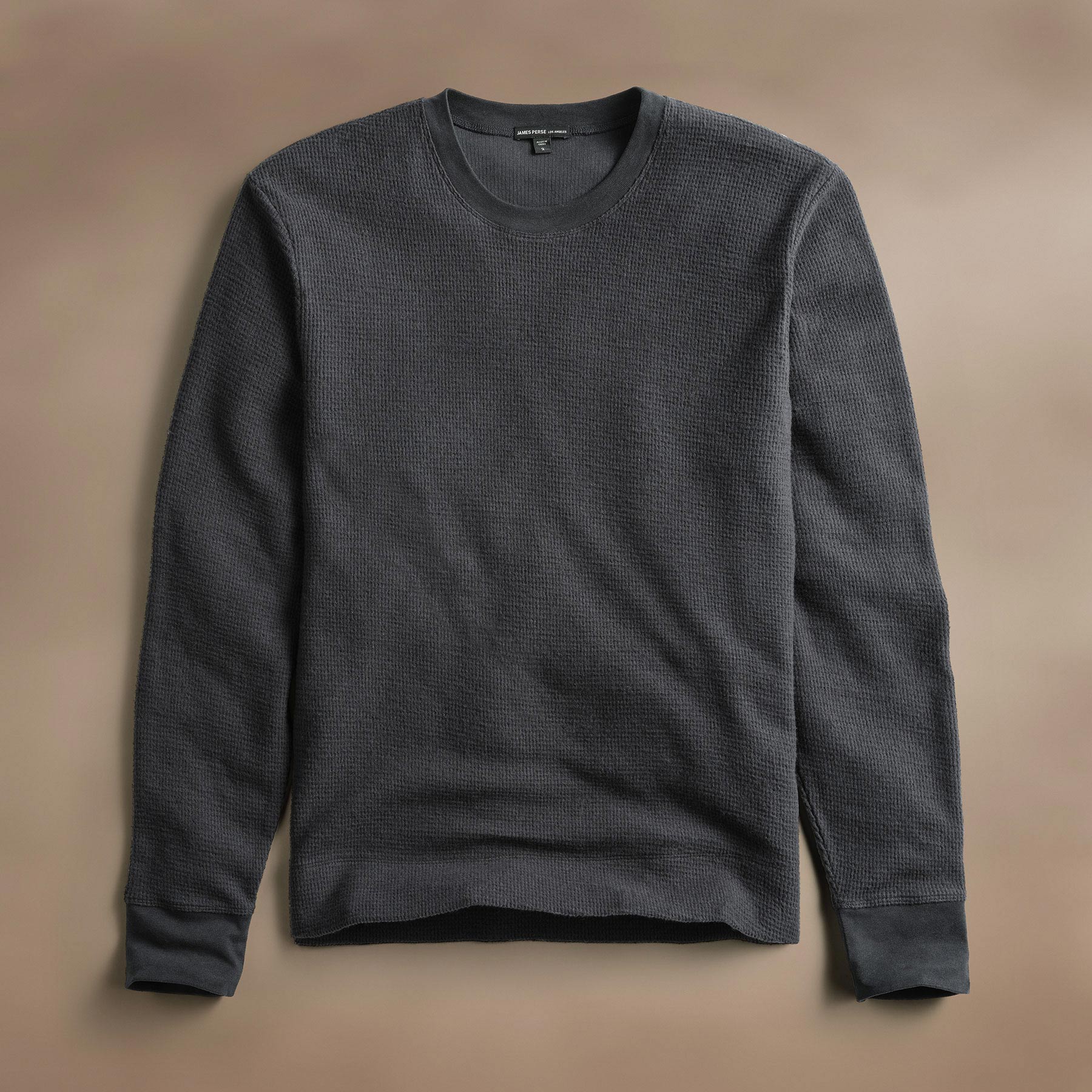 Brushed Thermal Crew Neck Long Sleeve Shirt for Men - Soft & Warm Winter Base Layer - Perfect for Outdoor Activities, Hiking, and Layering in Cold Weather