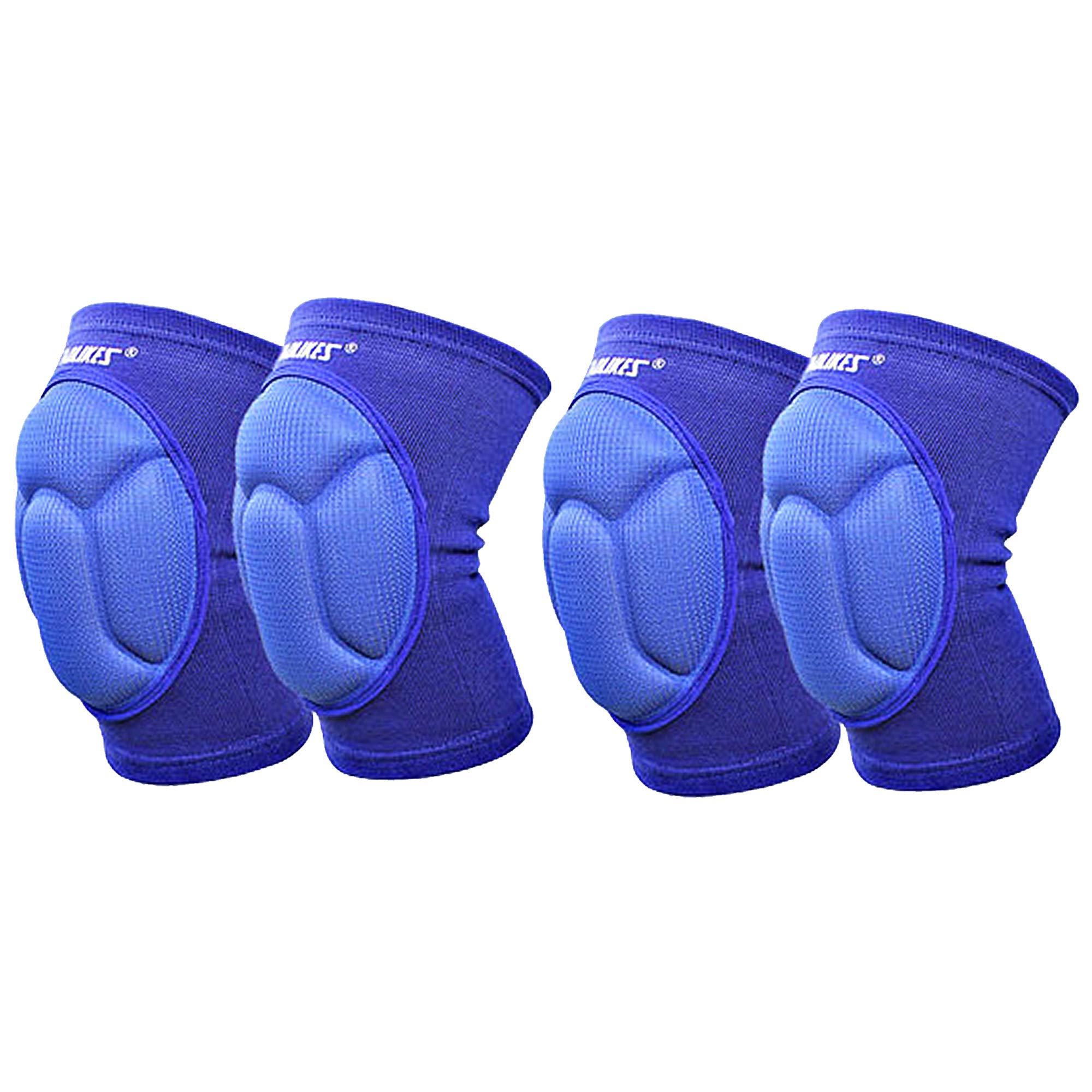 MAIBU Volleyball Knee Pads - Thick Sponge Protective Knee Guards for Sports, Anti-Slip Wrestling & Dance Knee Support Sleeves - Breathable & Durable for Outdoor Volleyball, Basketball, Gym Workouts (1 Pair) - Perfect for Athletes, Dancers & Fitness Enthusiasts