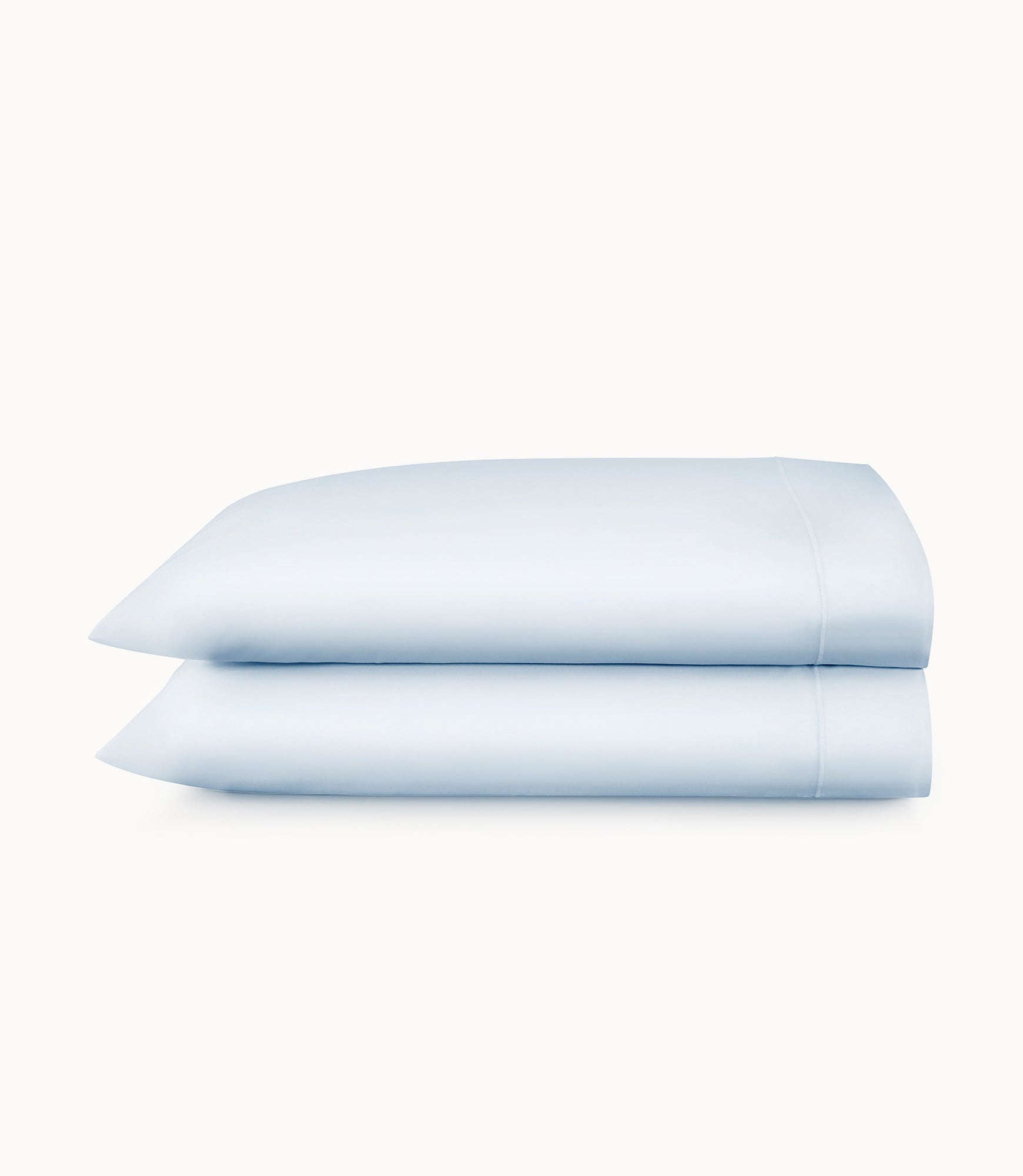 Luxury Soprano Sateen Pillowcases - 100% Cotton Soft Bedding Set for Side Sleepers - Perfect for Master Bedroom, Guest Room & Hotel Use