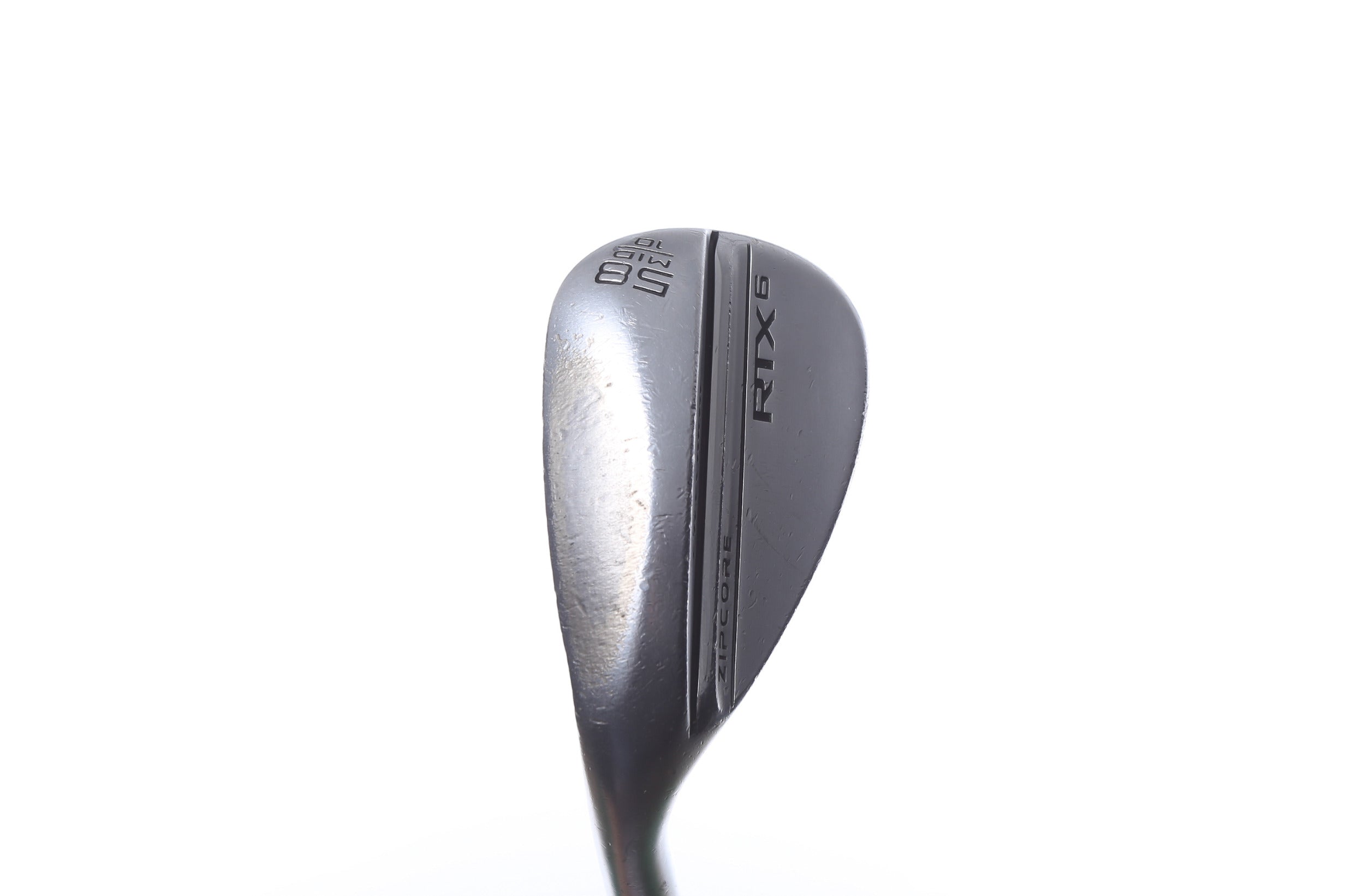 Used Cleveland RTX 6 ZipCore Tour Satin Sand Wedge - Left Handed 58° Stiff Flex Golf Club for Short Game & Bunker Shots