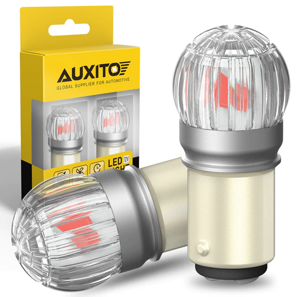 2000-2006 Jeep Wrangler LED Brake Tail Light Bulb - 1157 Red Replacement for Enhanced Visibility & Safety - Perfect for Off-Roading & Night Driving