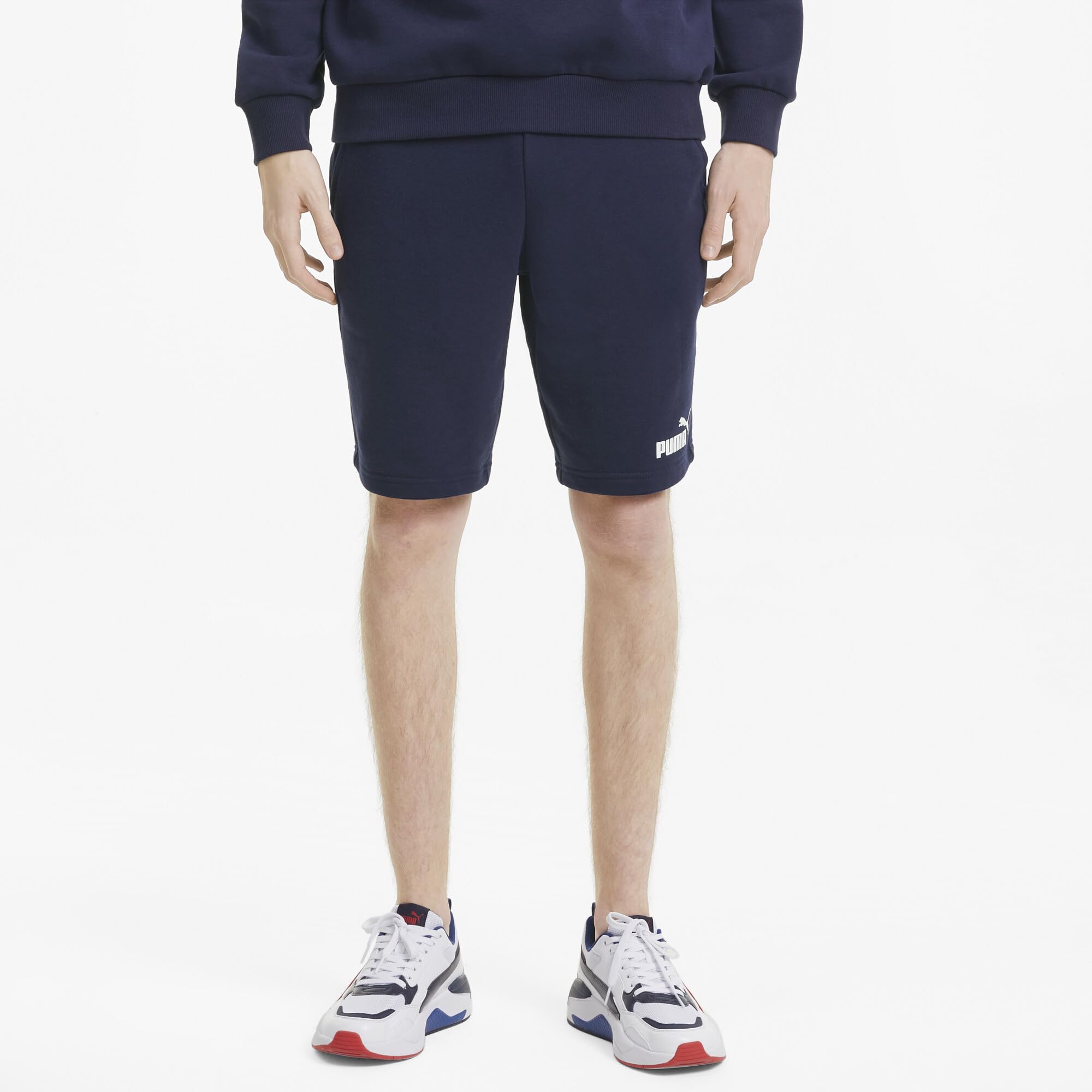 PUMA Men's Ess 10-Inch Knit Running Shorts - Lightweight, Breathable & Comfortable for Gym, Jogging & Casual Wear