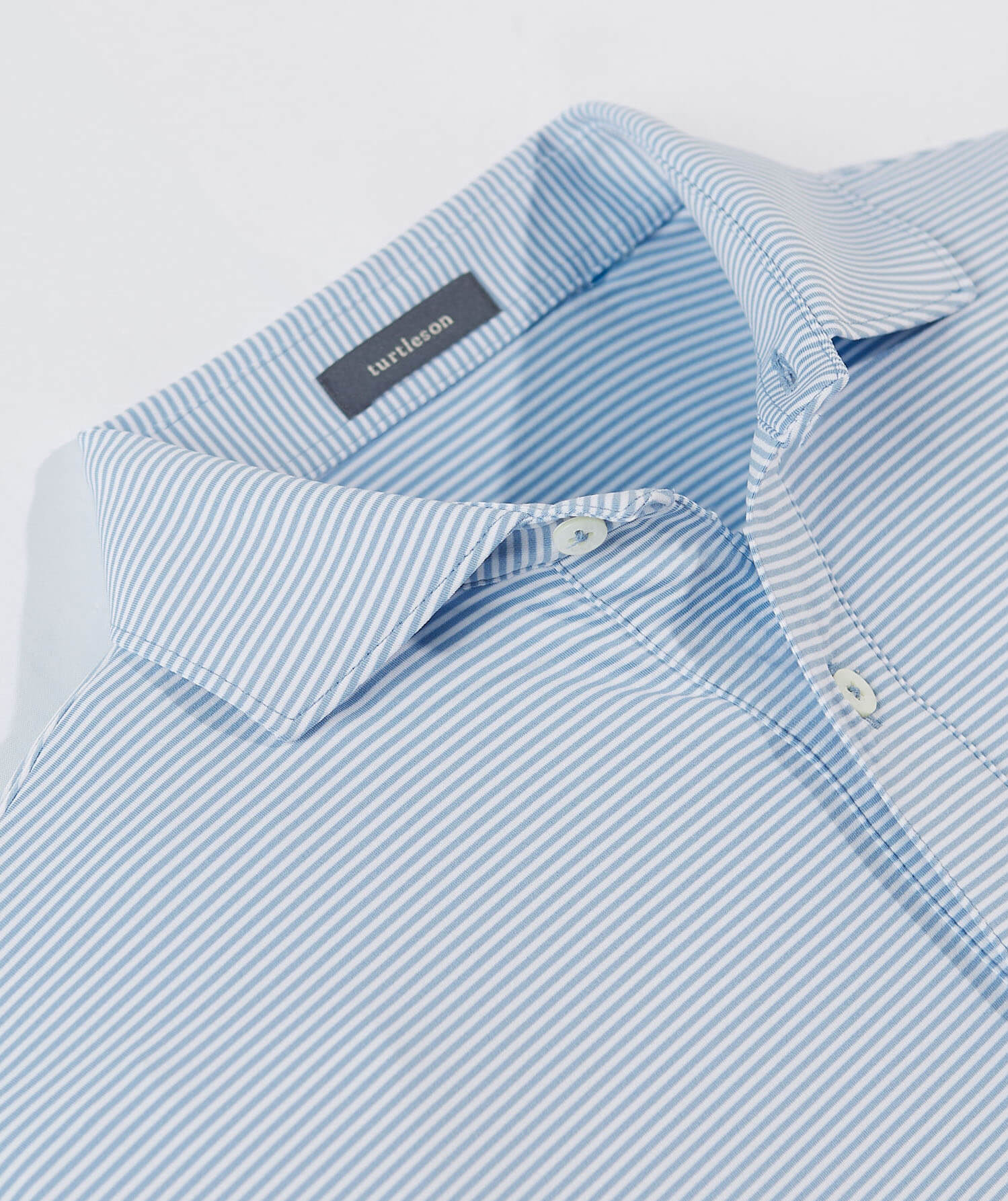 Carter Stripe Performance Polo Shirt for Men - Breathable, Moisture-Wicking Golf & Casual Wear - Perfect for Work, Sports & Outdoor Activities