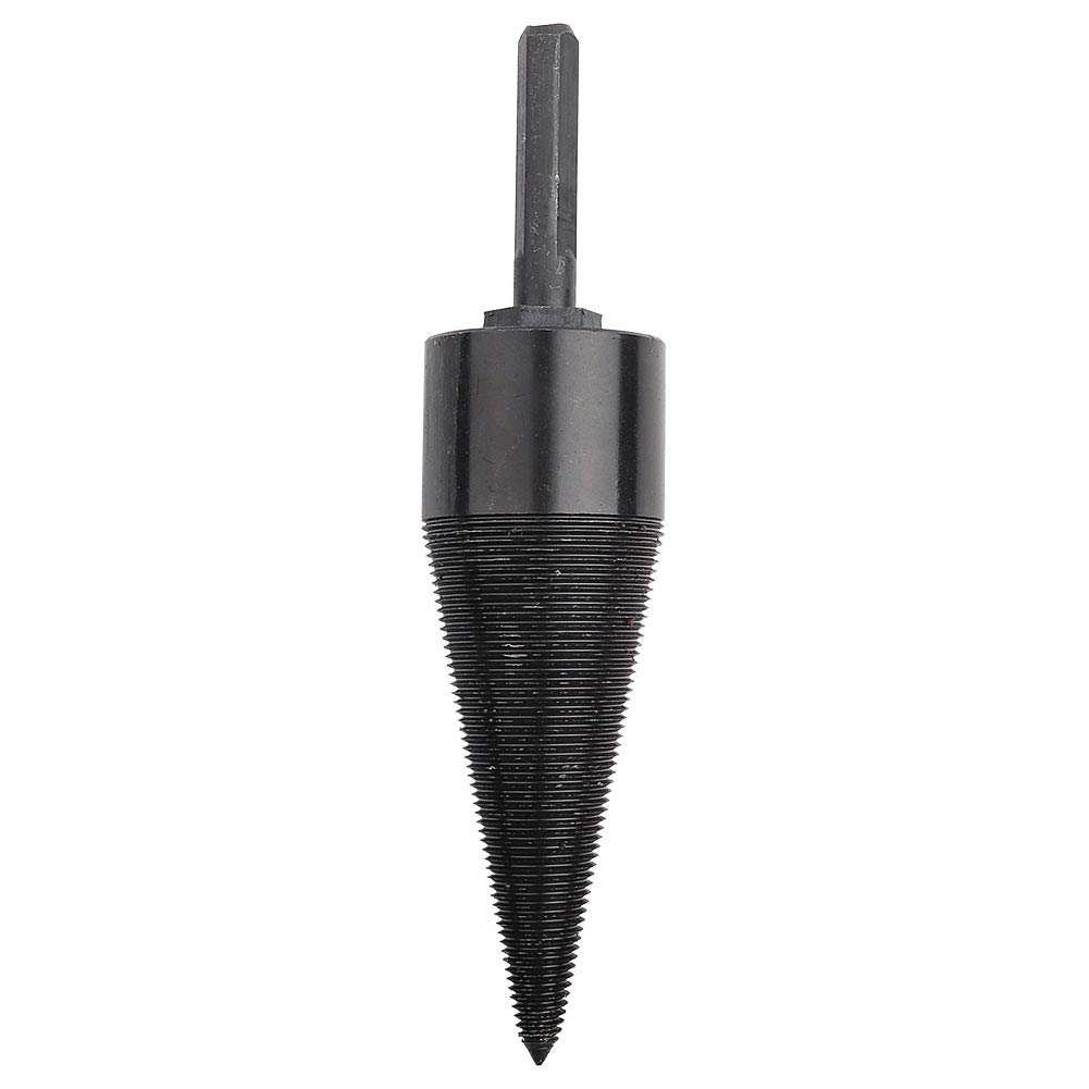 Heavy Duty Firewood Drill Bit - Firewood Splitter Cone Attachment for Electric Drill - Perfect for Splitting Logs, Firewood Processing, and Wood Stove Preparation
