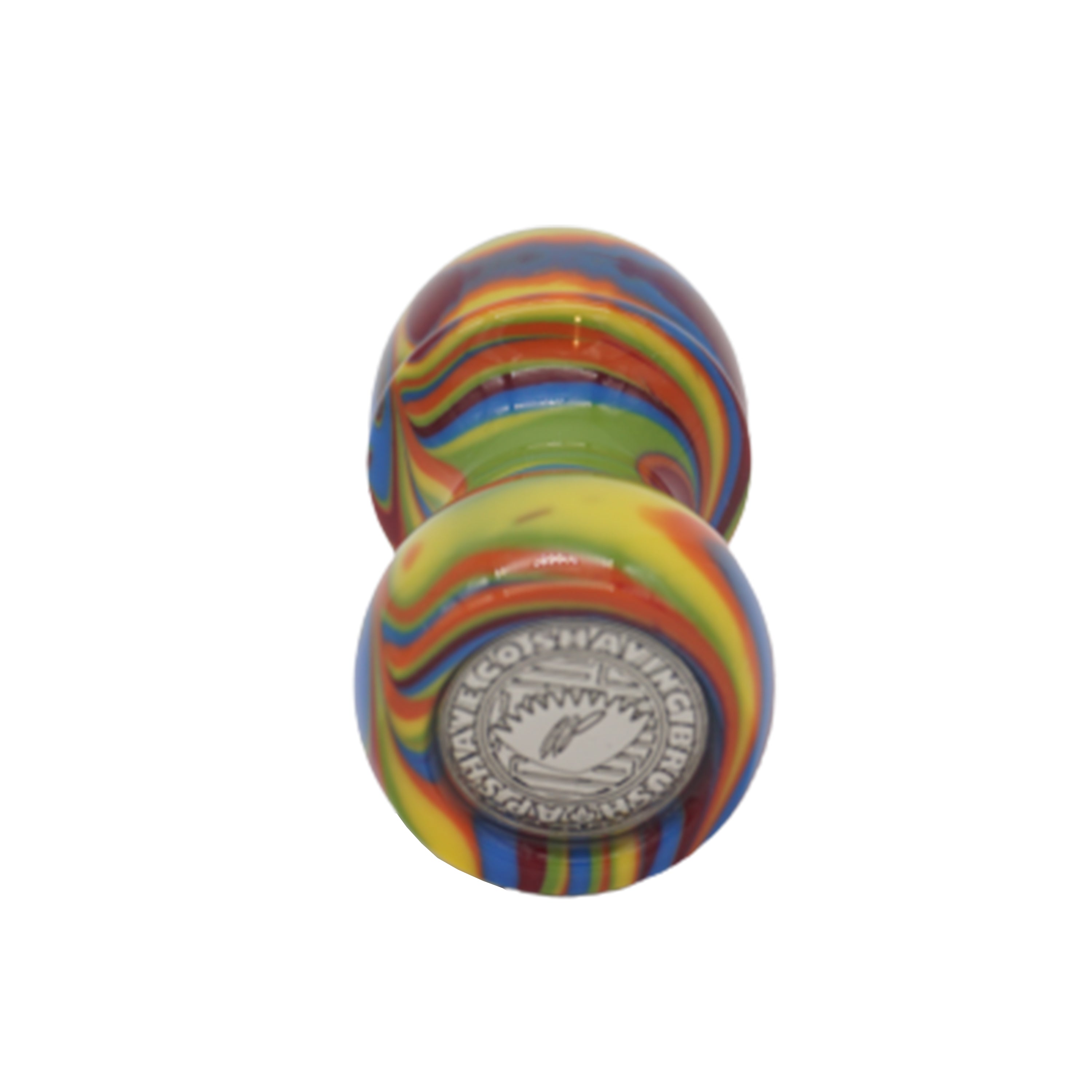 Premium Handcrafted Disco Shaving Brush Handle - Fits 28mm & 30mm Knots - Perfect for Wet Shaving & Grooming Gifts for Men