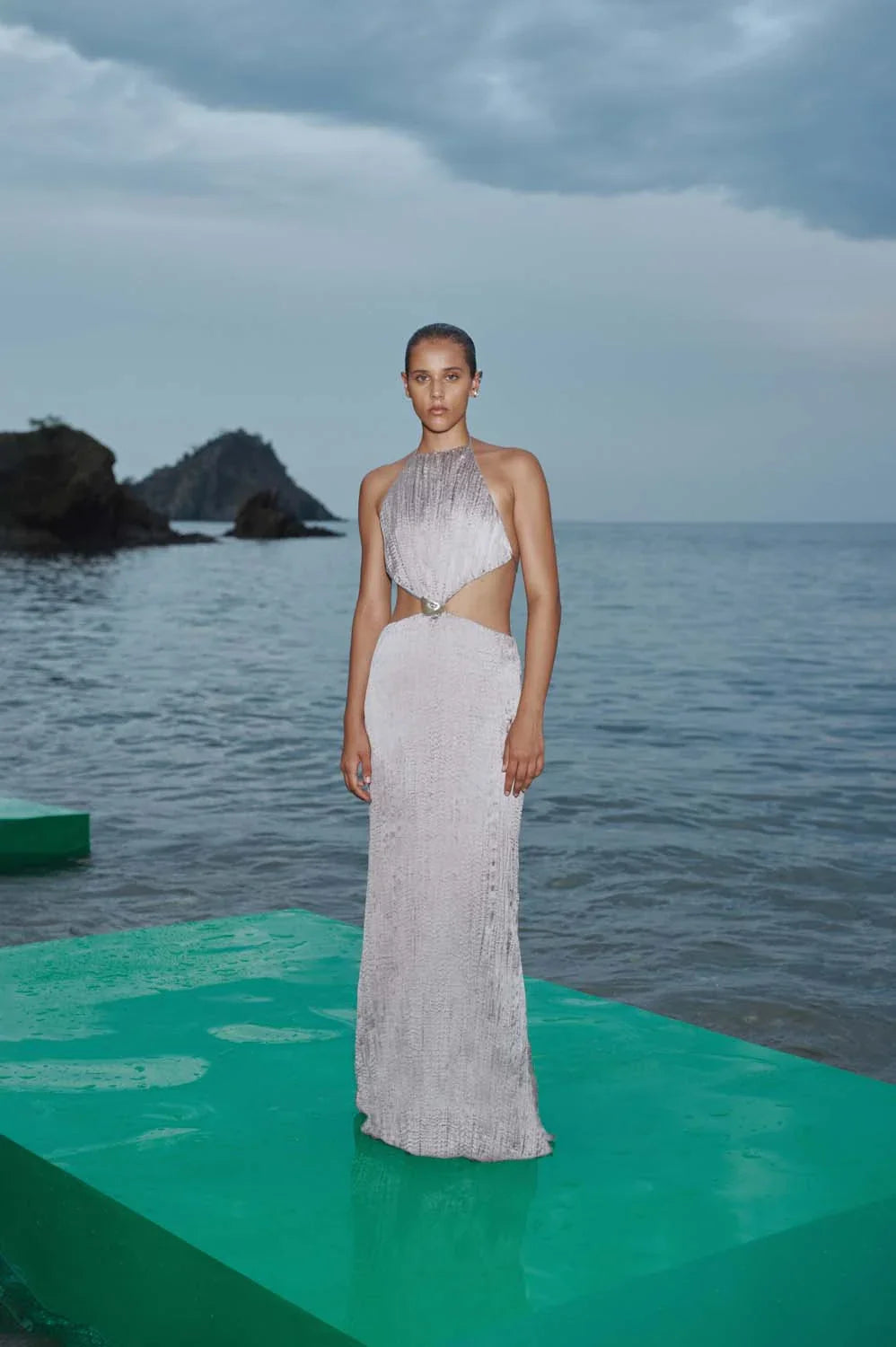 Lexi Maxi Dress Titanium - Elegant Long Summer Dress for Women | Perfect for Beach, Vacation & Casual Outings