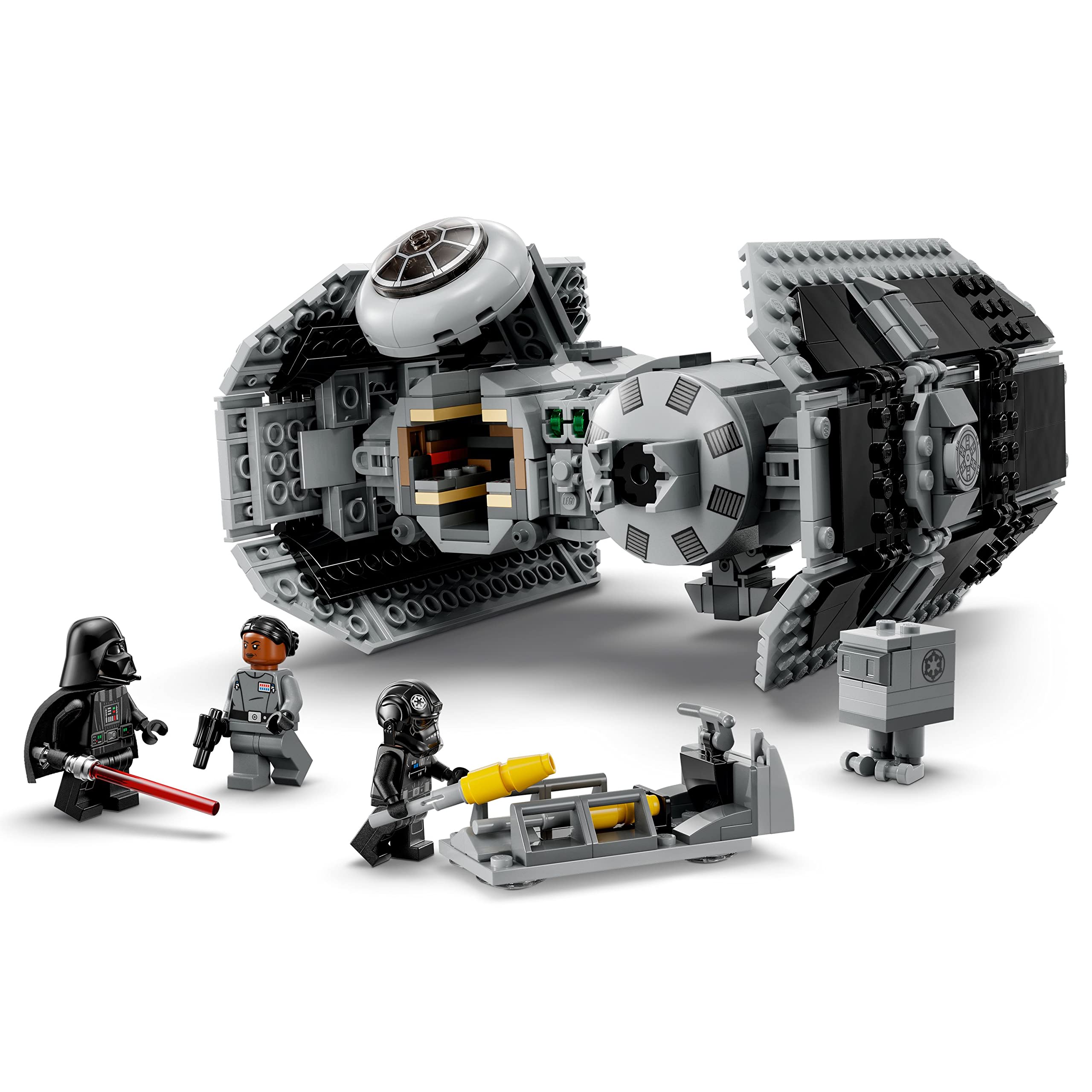 LEGO Star Wars TIE Bomber 75347 Building Kit - Collectible Star Wars Toy with Gonk Droid & Darth Vader Minifigure - Perfect Gift for 9 Year Olds - Build & Display for Star Wars Fans & Collectors