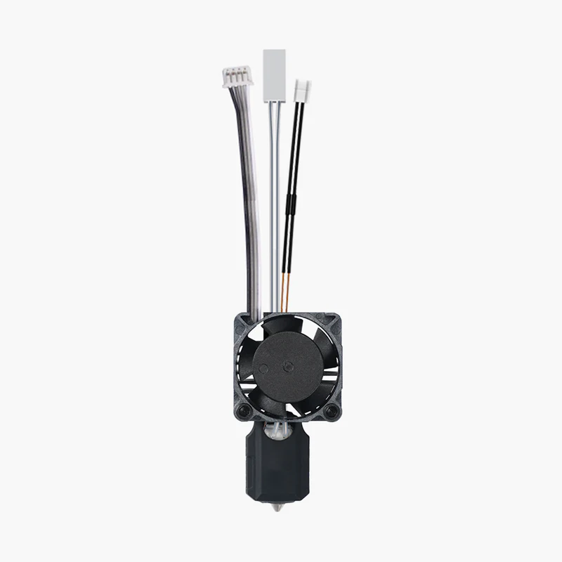 Bambu Lab Complete Hotend Assembly with Hardened Stainless Steel Nozzle - Compatible with X1 Series 3D Printers (0.2mm/0.4mm/0.6mm/0.8mm Nozzle Options) - Perfect for High-Temperature Printing, ABS, PETG & Carbon Fiber Filaments