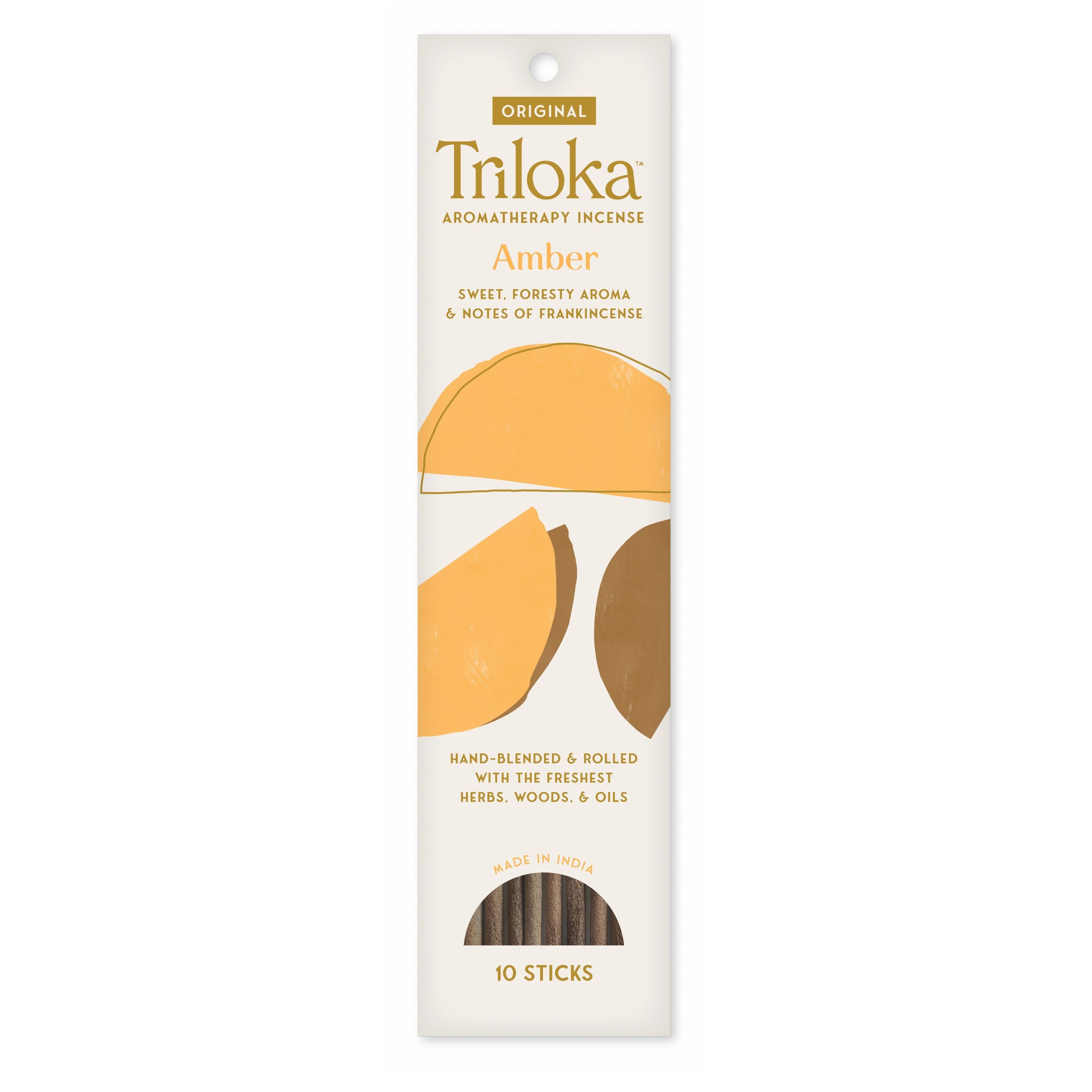 Premium Amber Stick Incense - Natural Aromatherapy for Relaxation, Meditation & Home Fragrance - Perfect for Yoga, Spa & Stress Relief